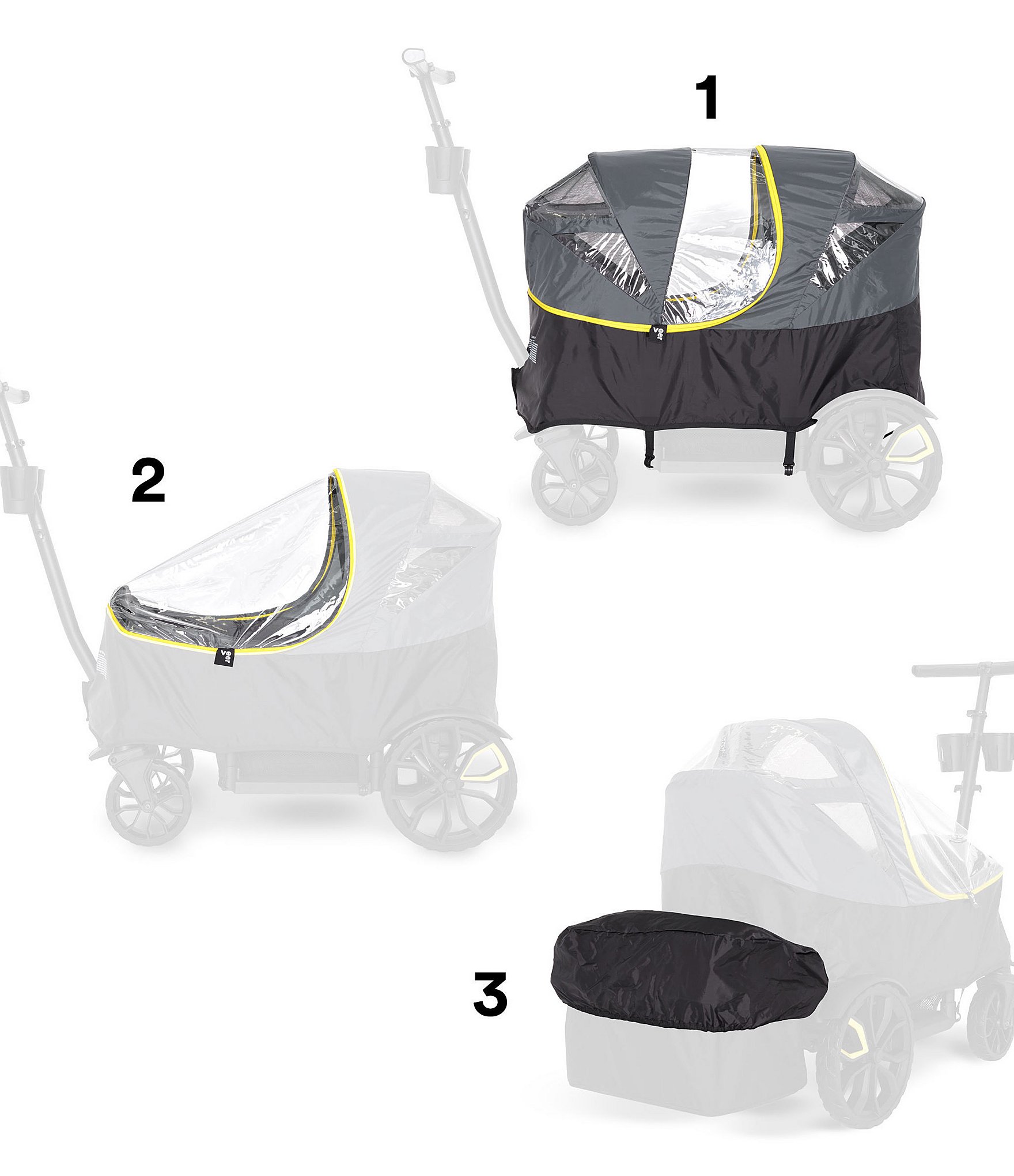 Veer All-Terrain Weather Cover for All-Terrain Cruiser Stroller/Wagon