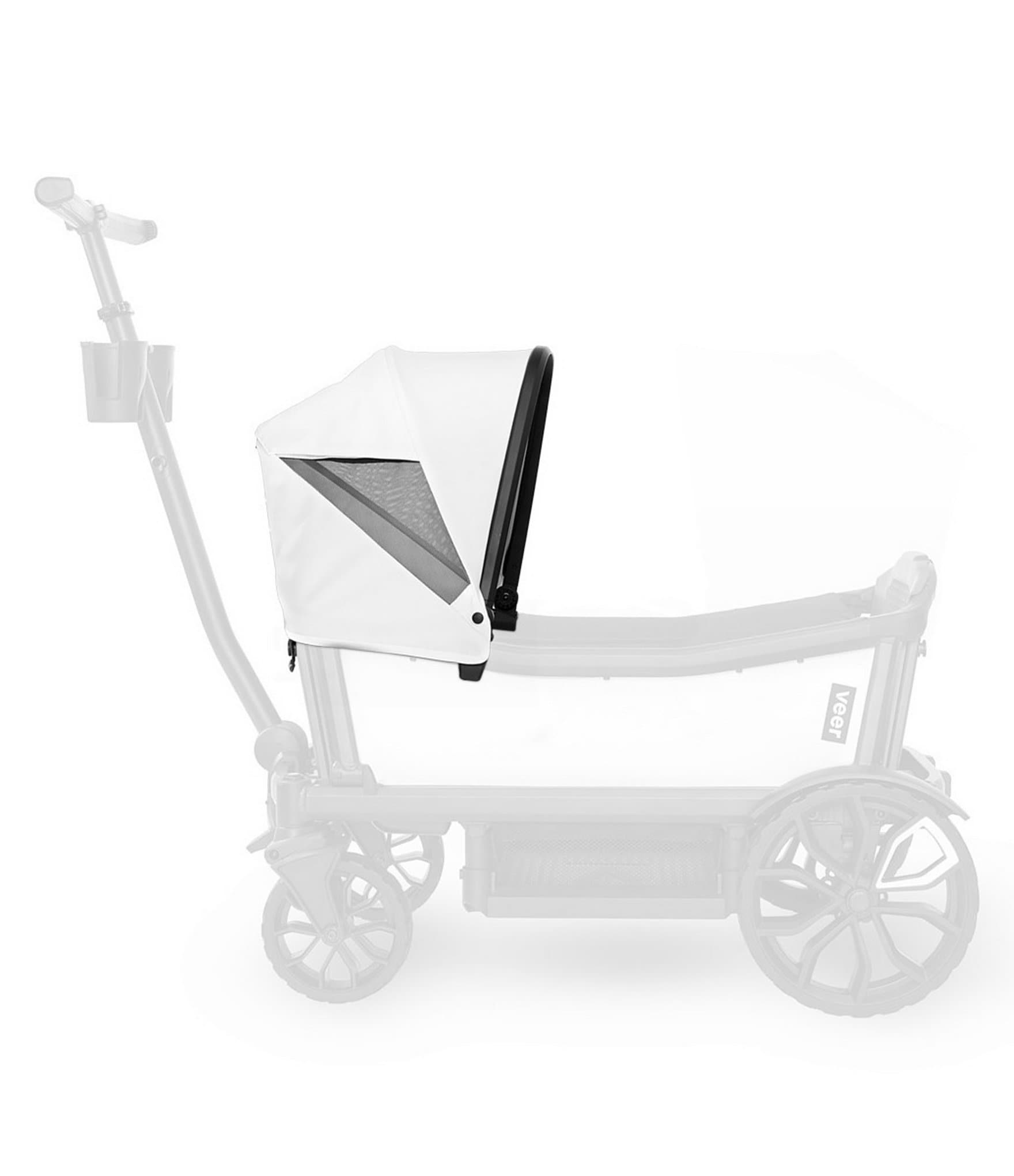 white strollers