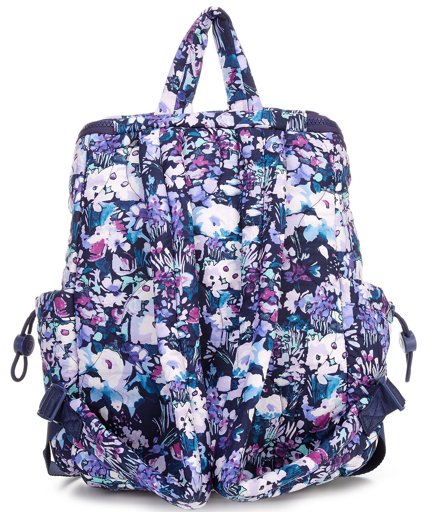 Vera Bradley Artist's Garden Purple Featherweight Backpack