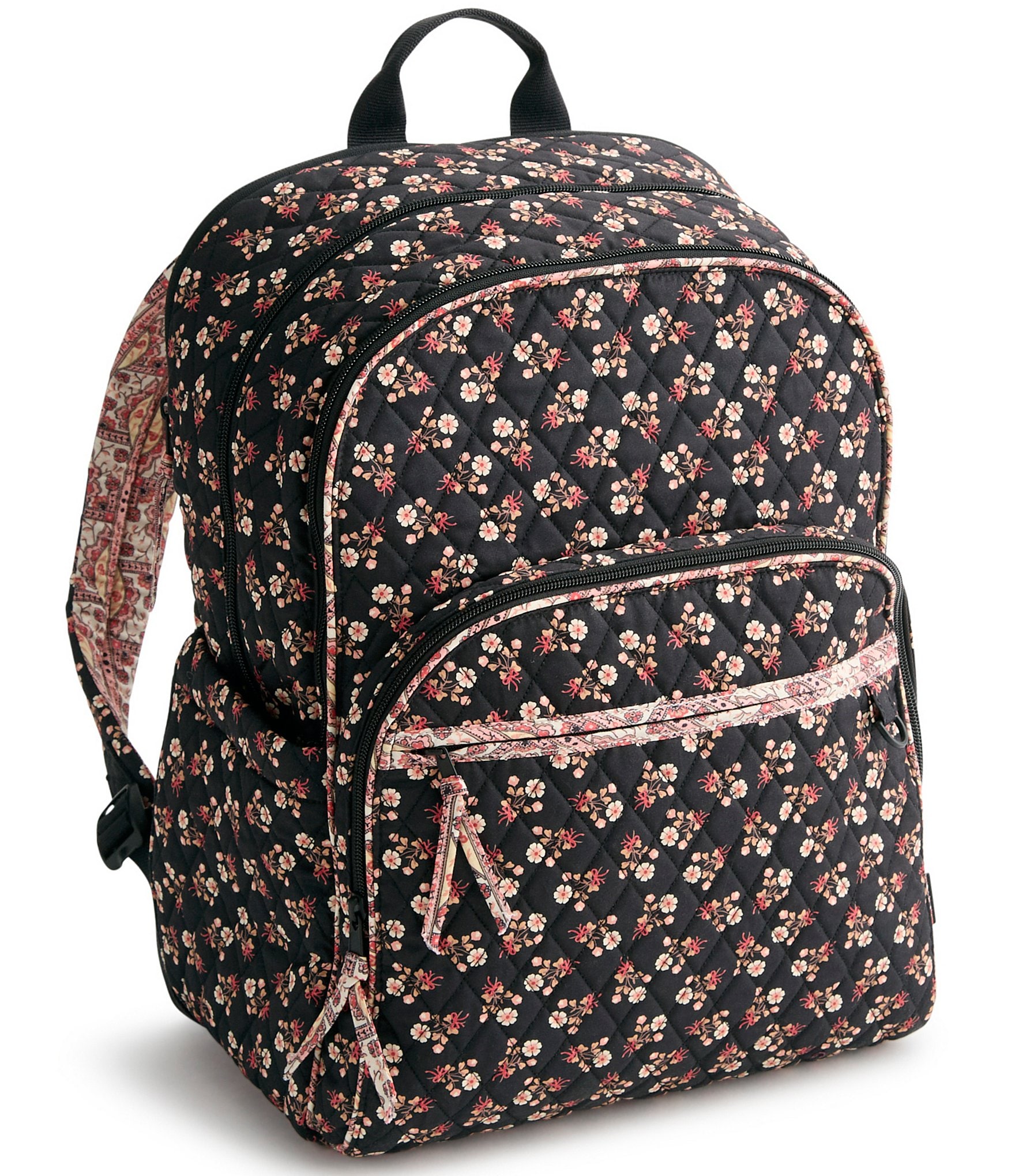 Vera Bradley Bancroft Large Cotton Ditsy Floral Backpack