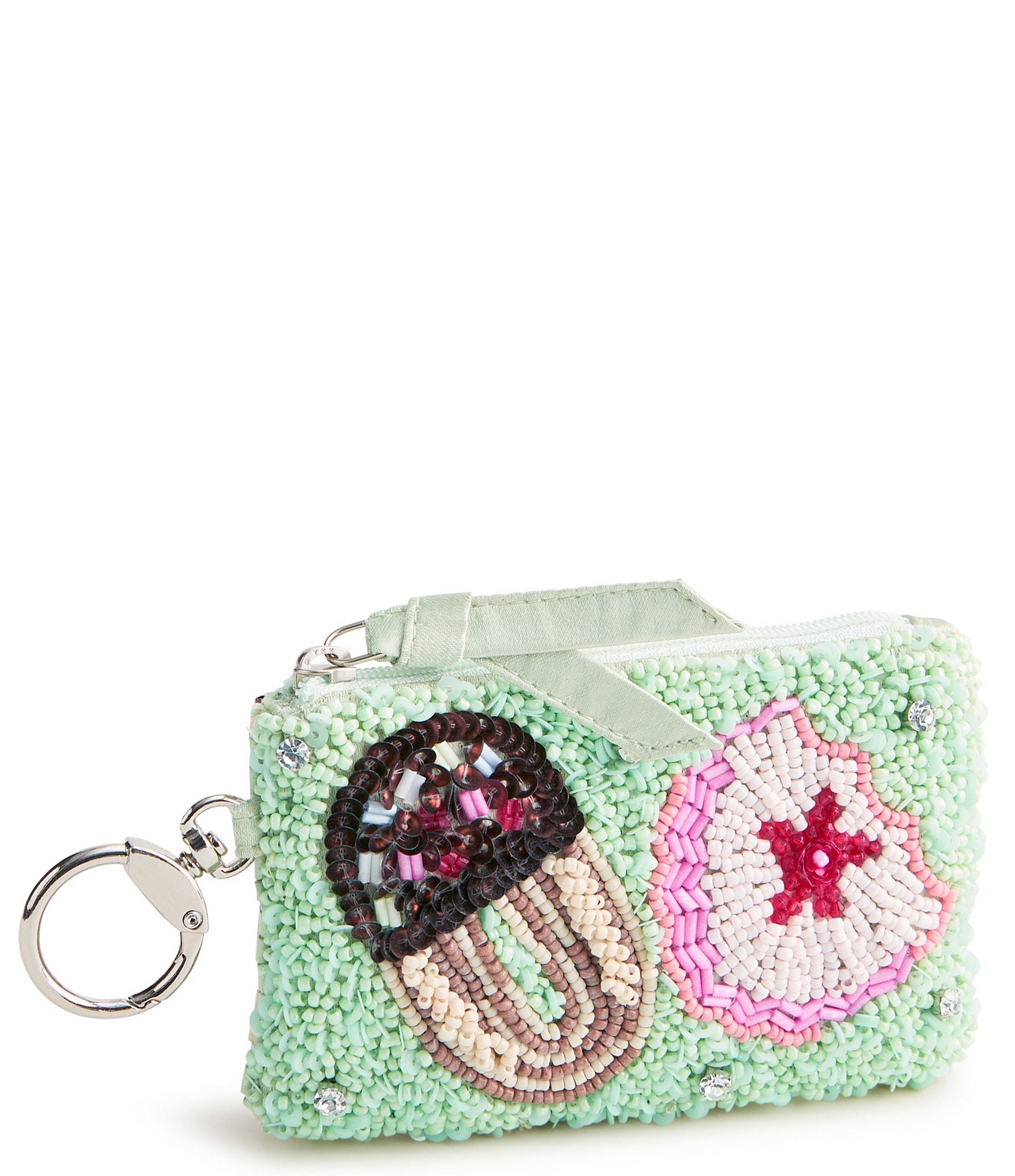 Vera Bradley Beaded Cookie Swap Zip Pouch