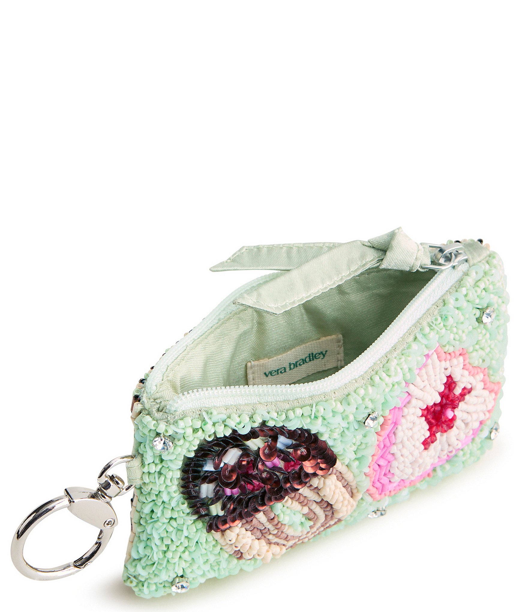 Vera Bradley Beaded Cookie Swap Zip Pouch