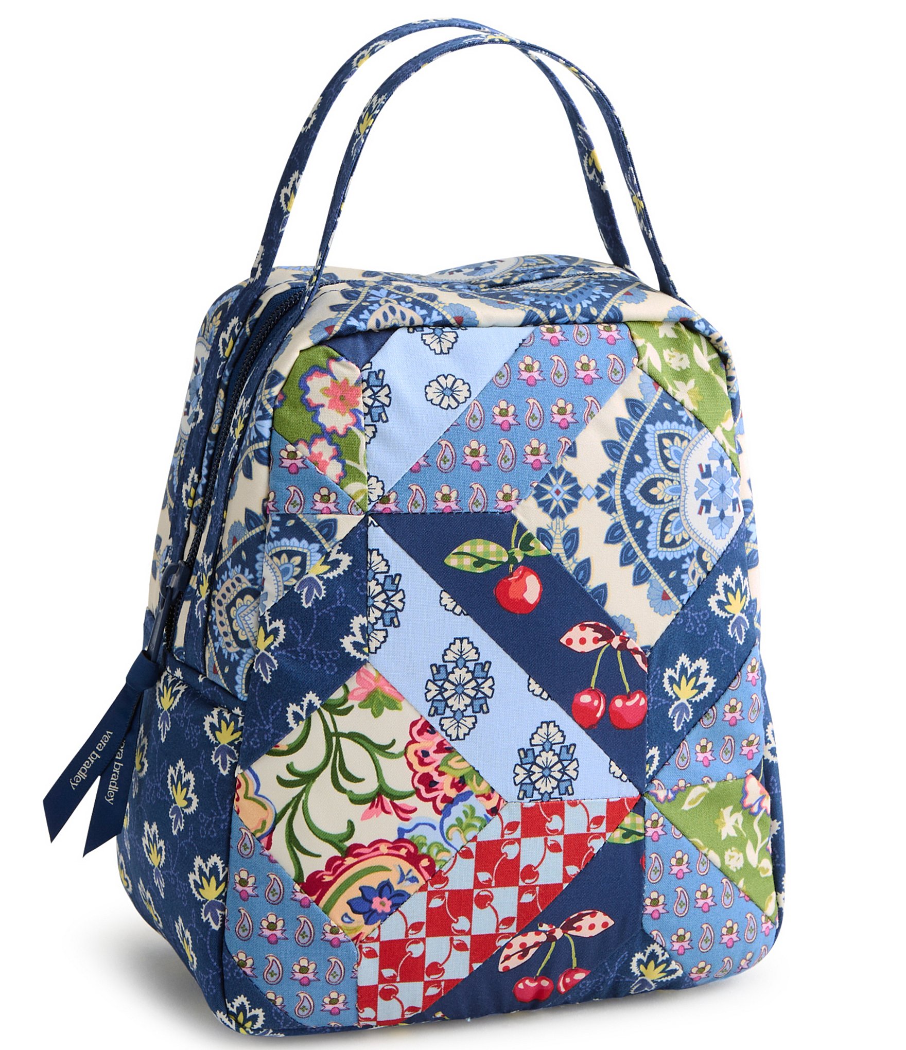Vera Bradley Cherry Patchwork Lunch Bag