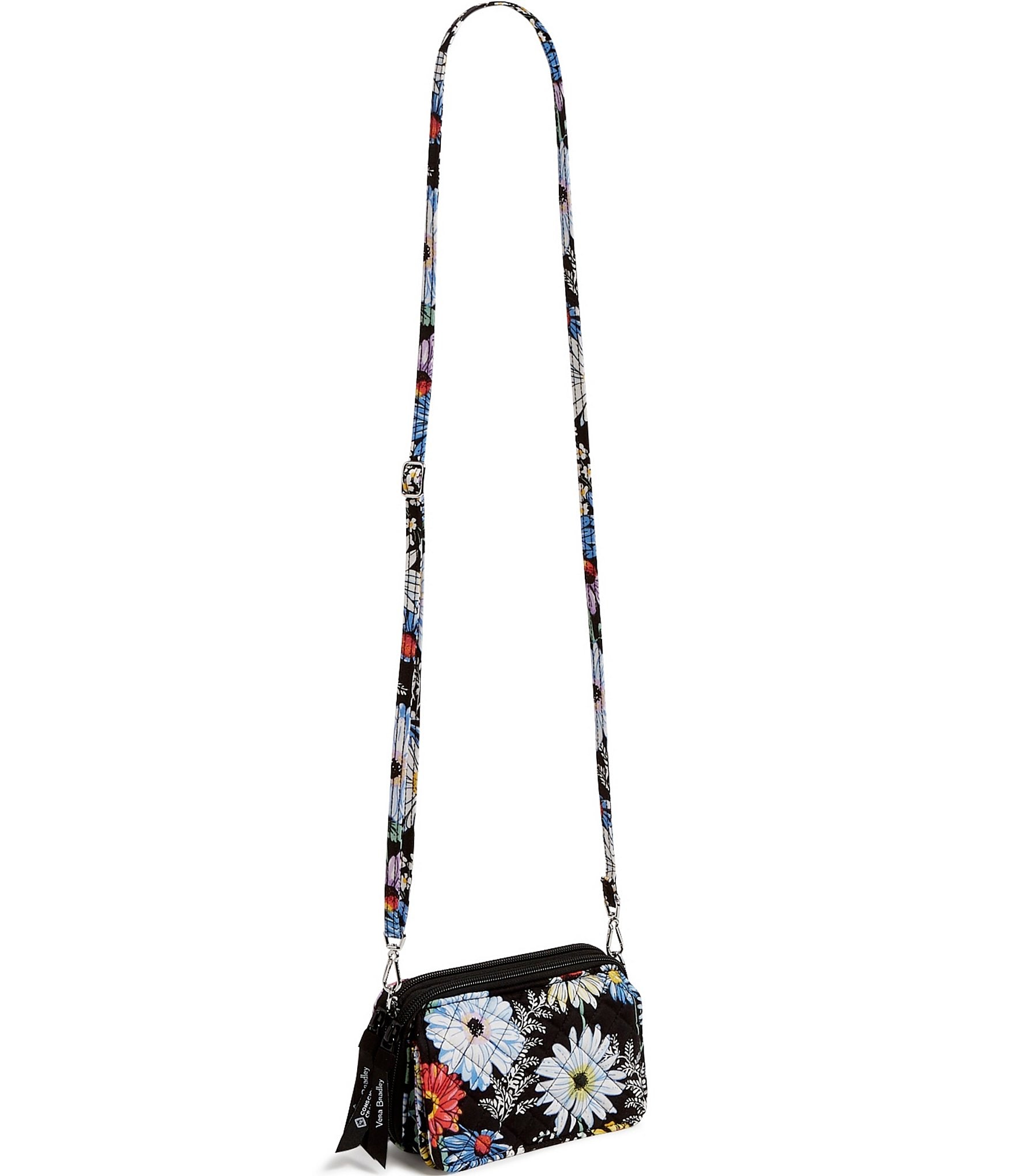 Vera Bradley Daisies RFID All in One Crossbody Bag | Dillard's