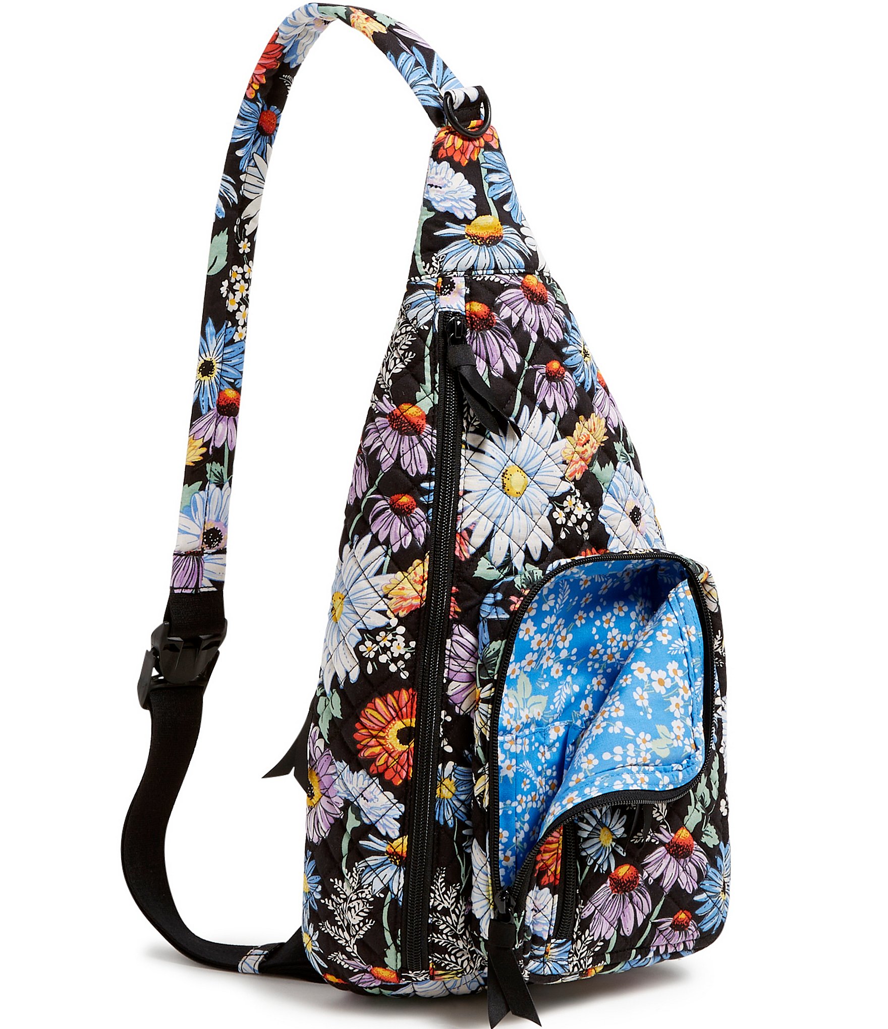 Vera Bradley Daisies Sling Backpack