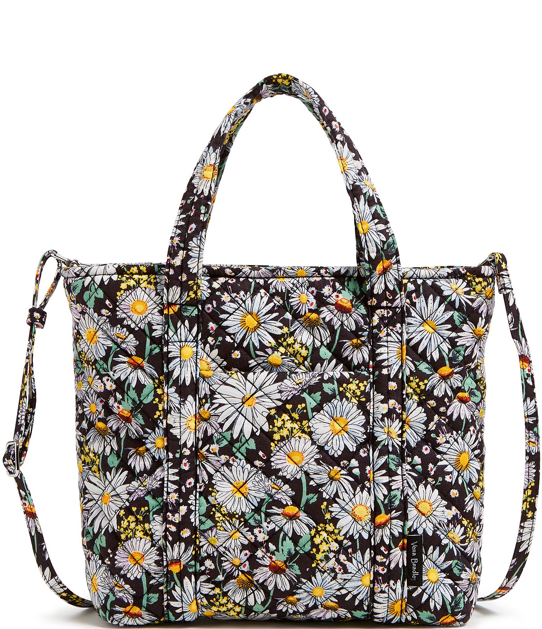 Vera Bradley Daisies White Mini Tote Bag