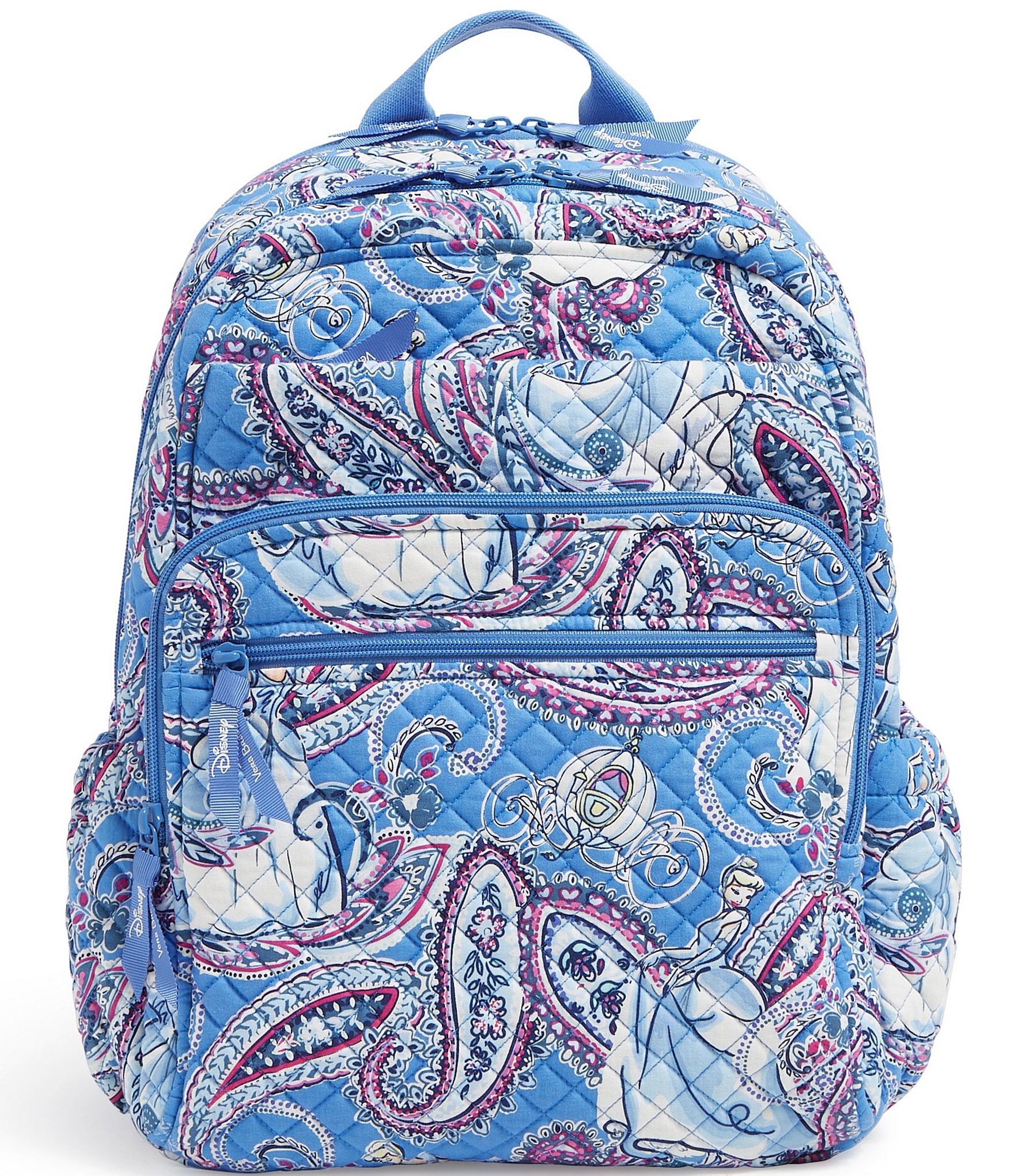 Vera Bradley Disney Cinderella Paisley XL Campus Backpack Dillard s