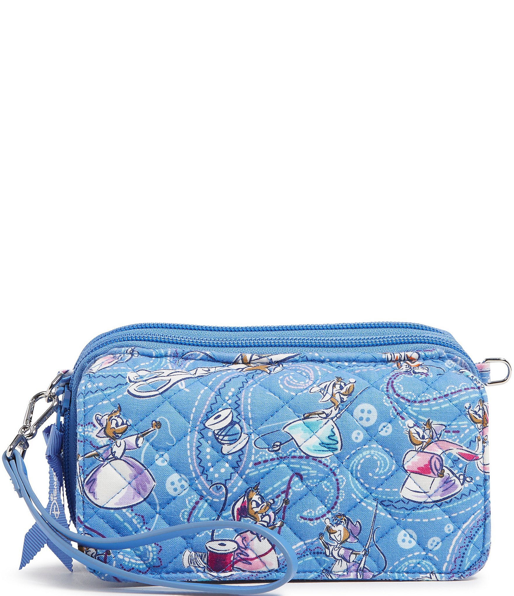 Vera Bradley Disney Collection Cinderella Paisley Friends RFID All In One Crossbody Bag