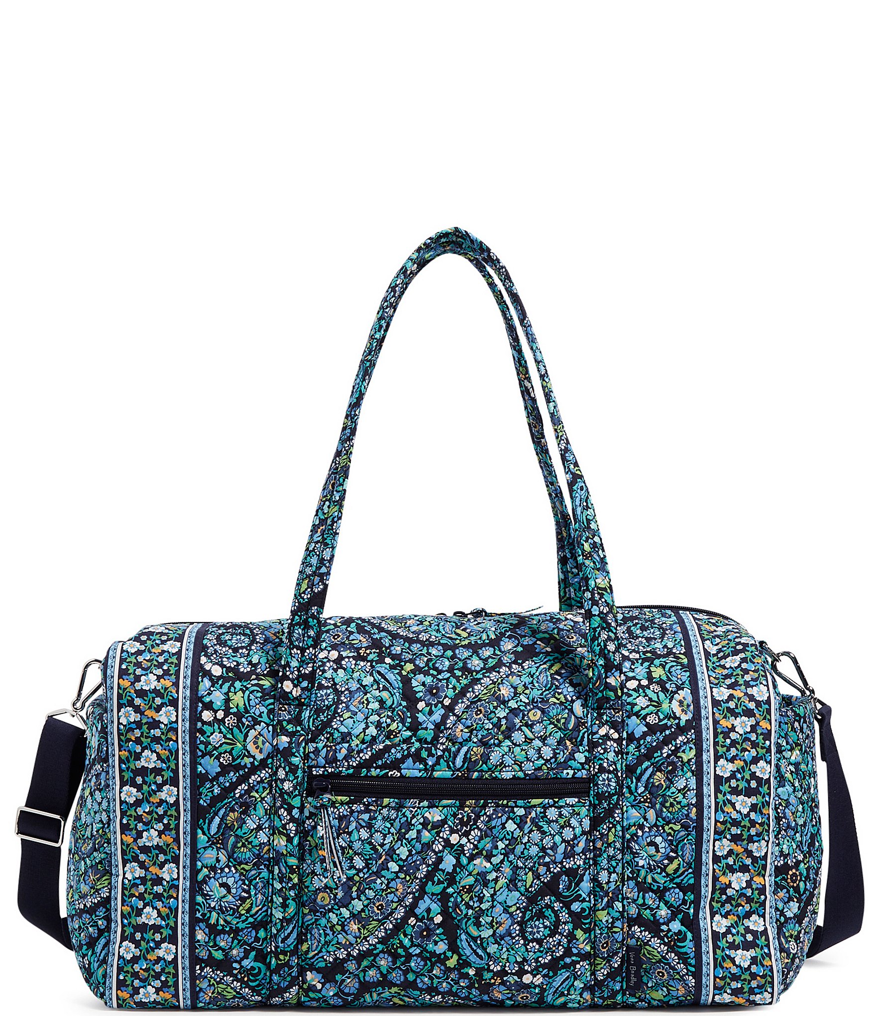 Vera Bradley Dreamer Paisley Large Quilted Travel Duffle Bag | Dillard's