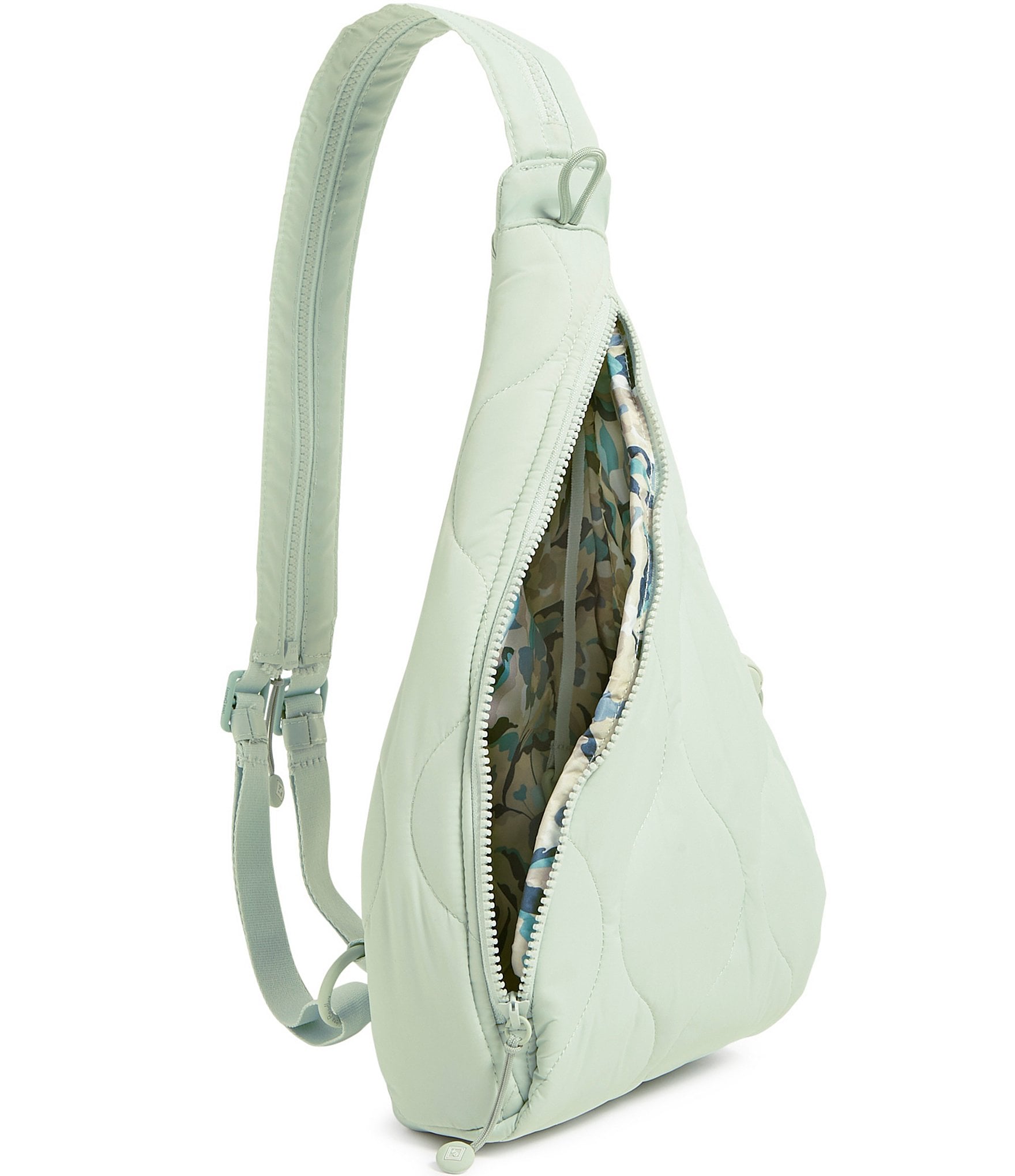 Vera Bradley Featherweight Calm Mint Sling Backpack