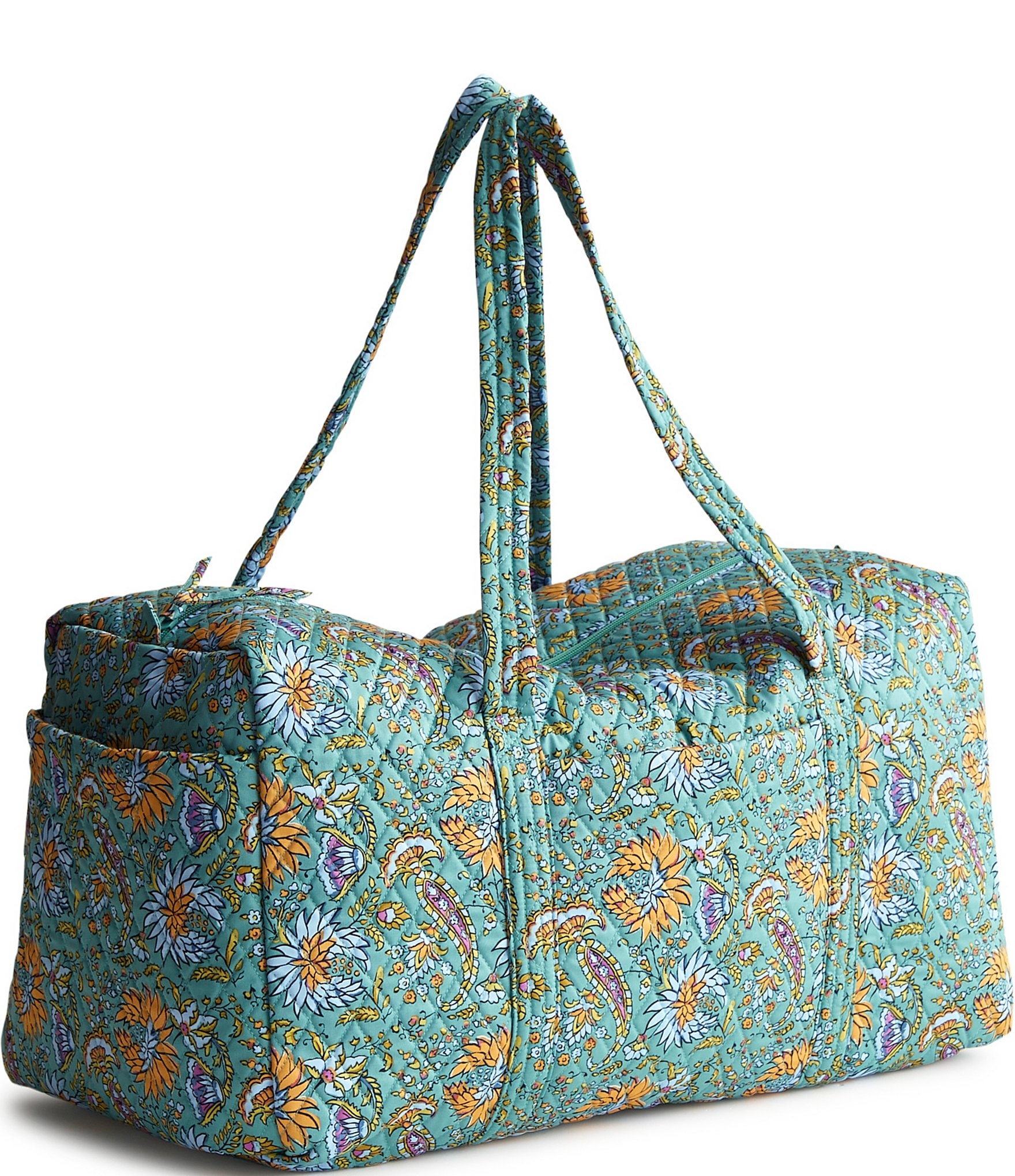 Large vera bradley duffel bag sale