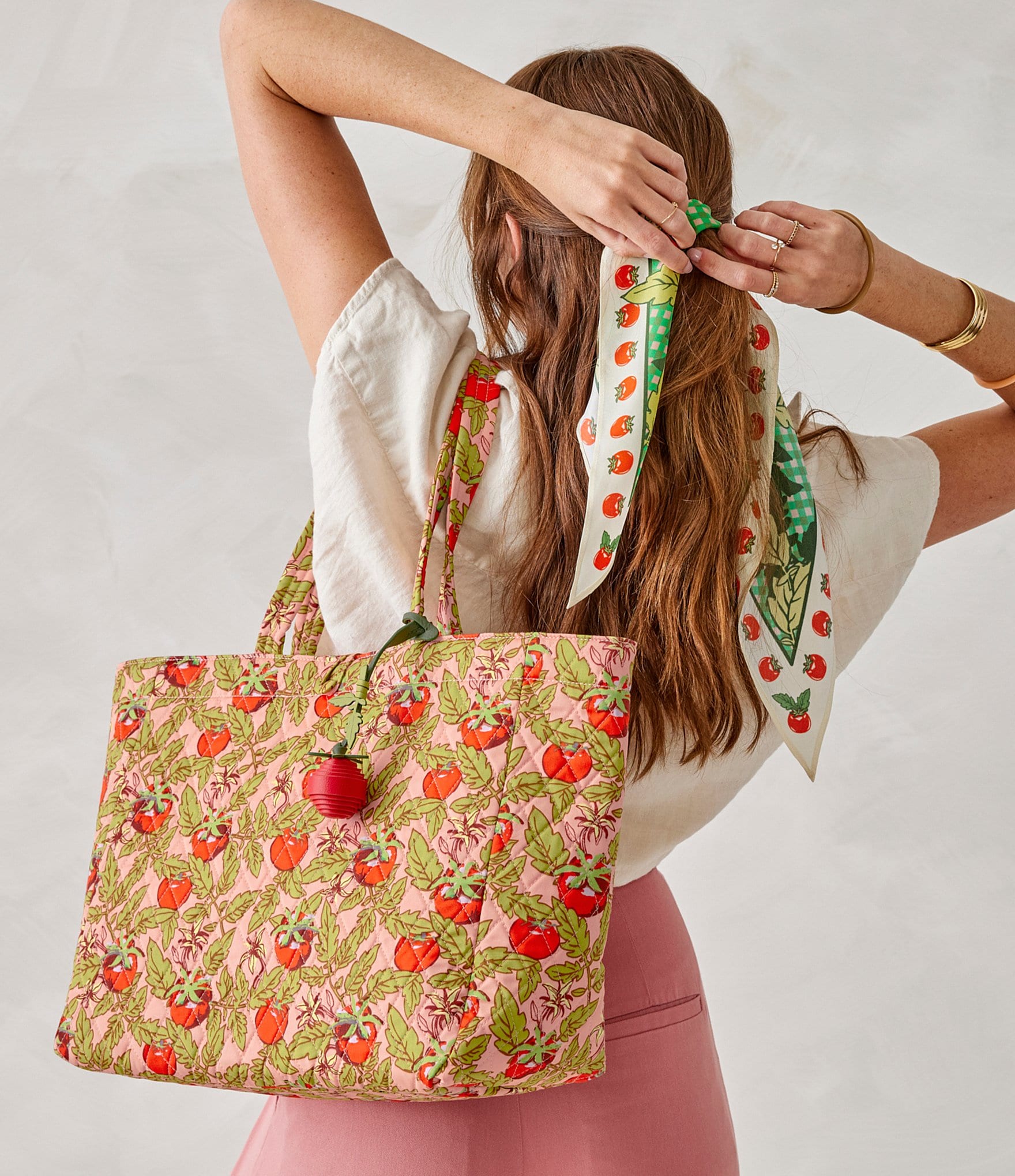 Vera Bradley Hathaway Cotton Tote Bag