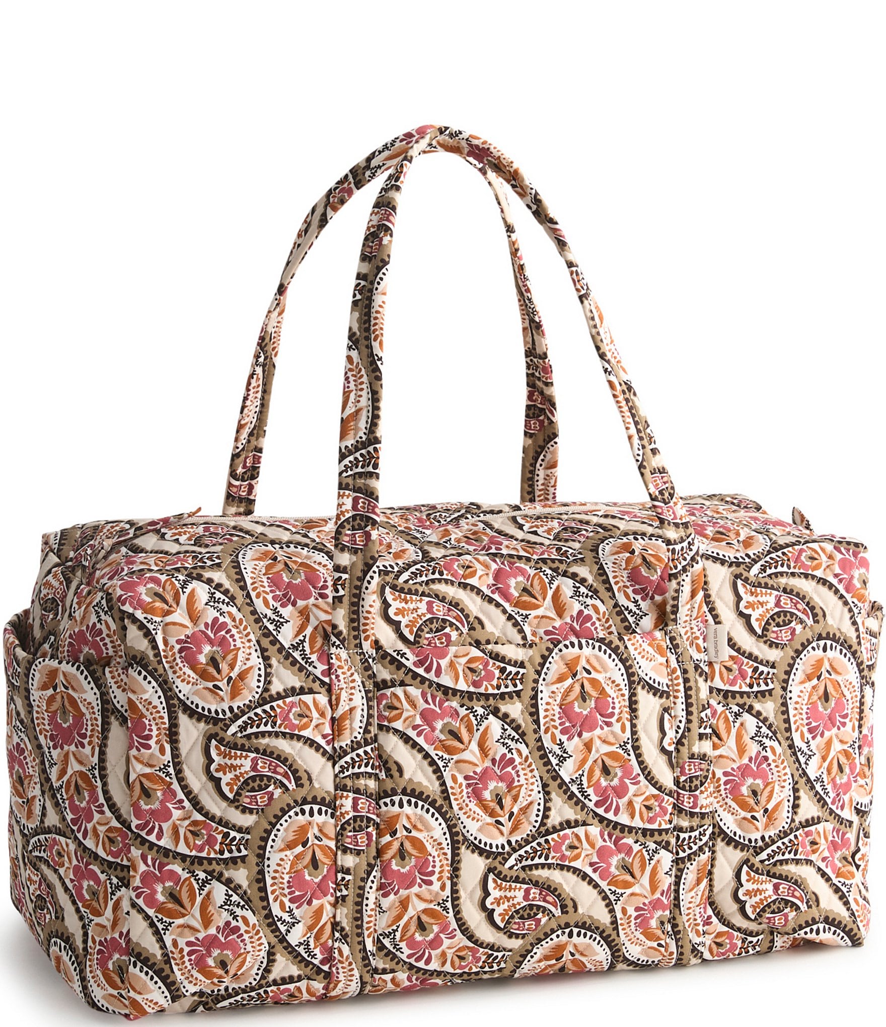 Vera Bradley Large Blooming Paisley Original Duffle Bag