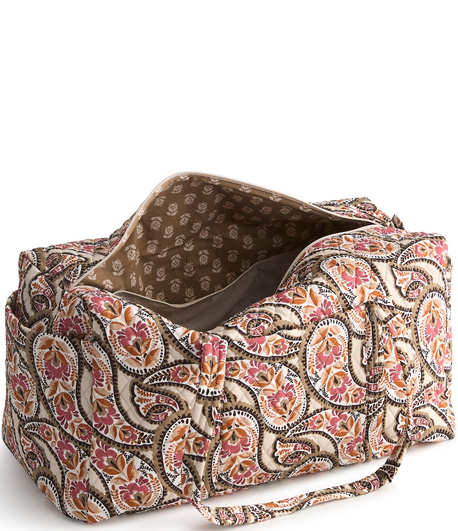 Vera Bradley Large Blooming Paisley Original Duffle Bag