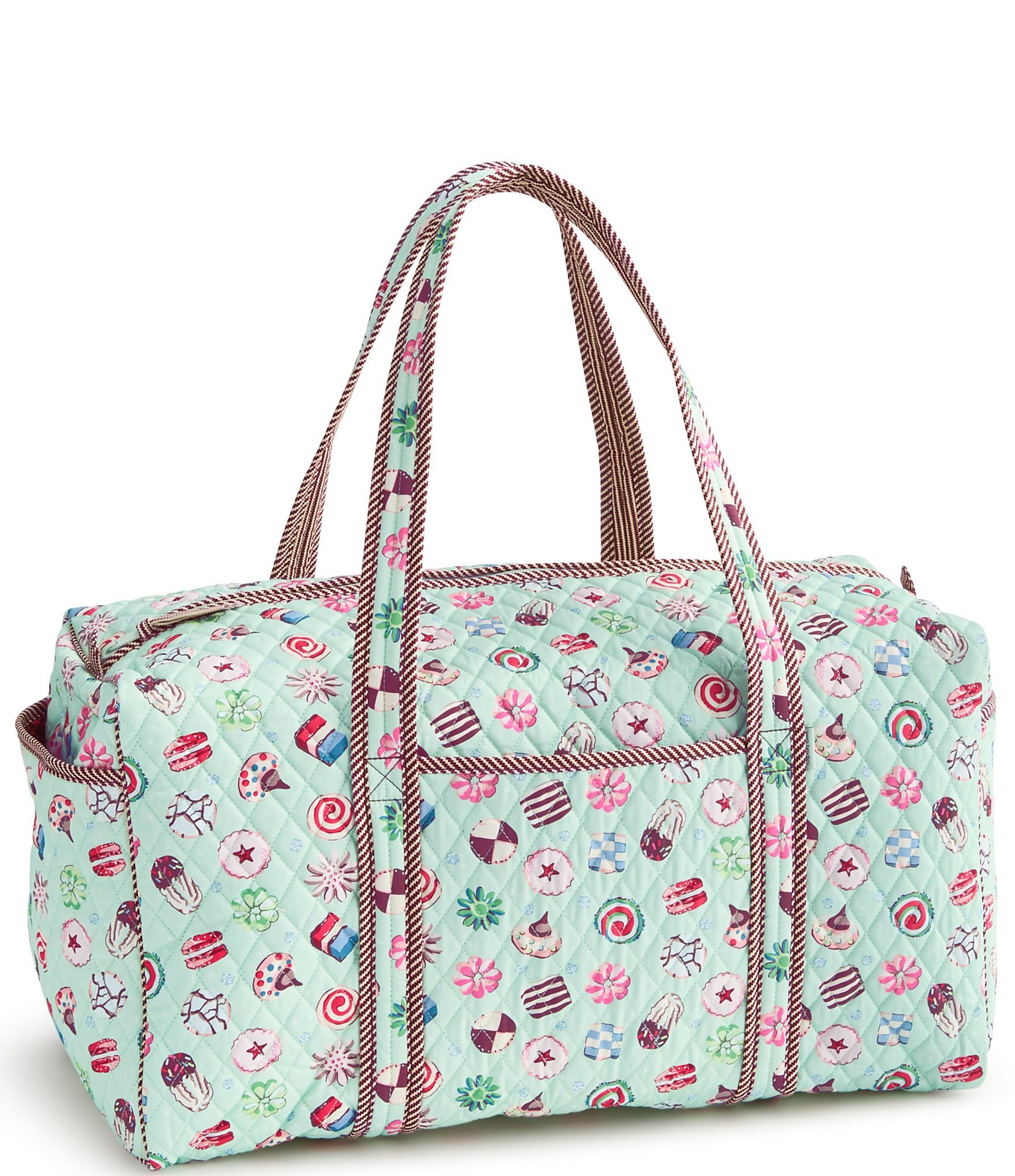 Vera Bradley Large Original Cookie Swap Duffel Bag