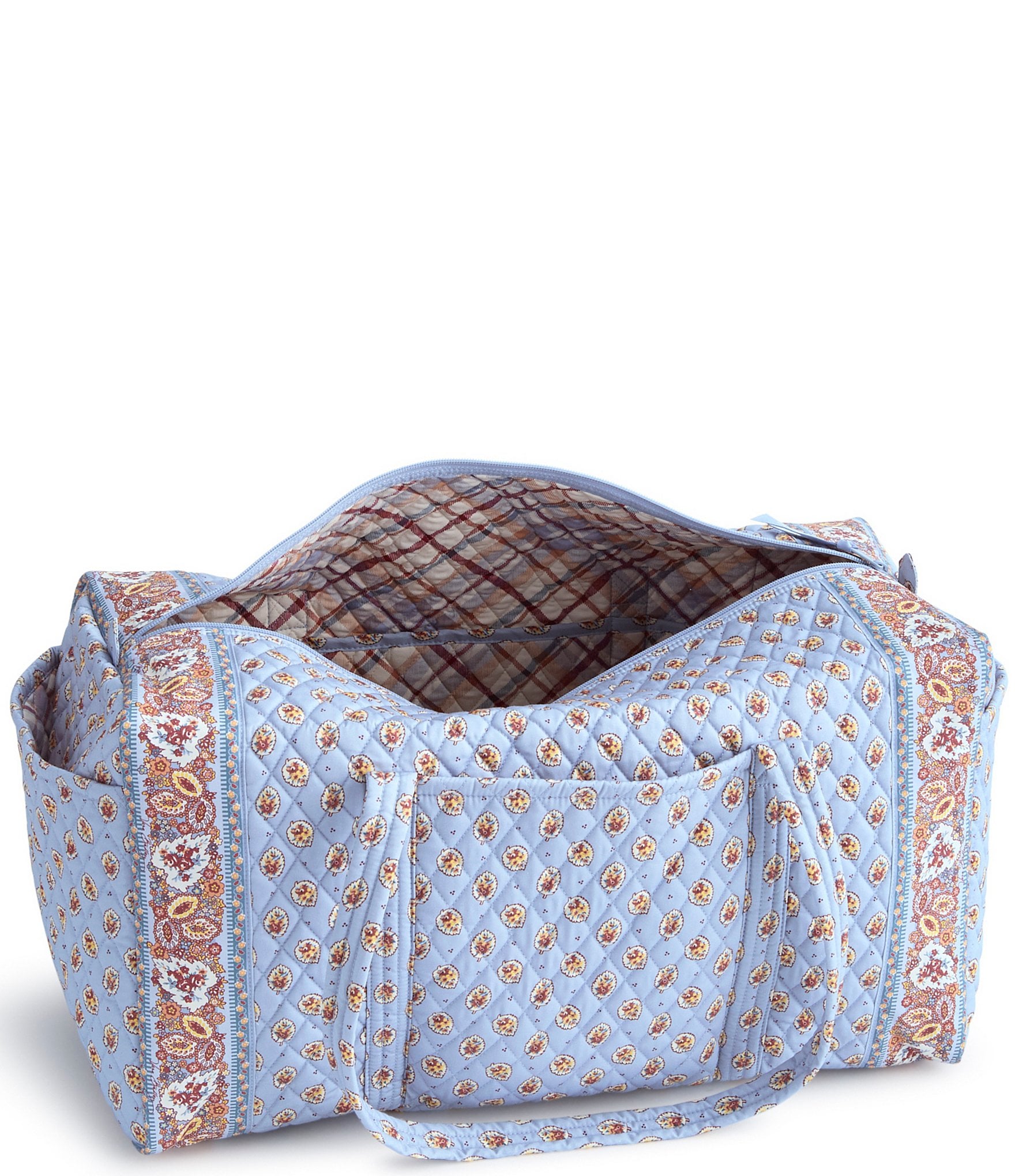 Vera Bradley Large Original Leaf Print Duffel Bag