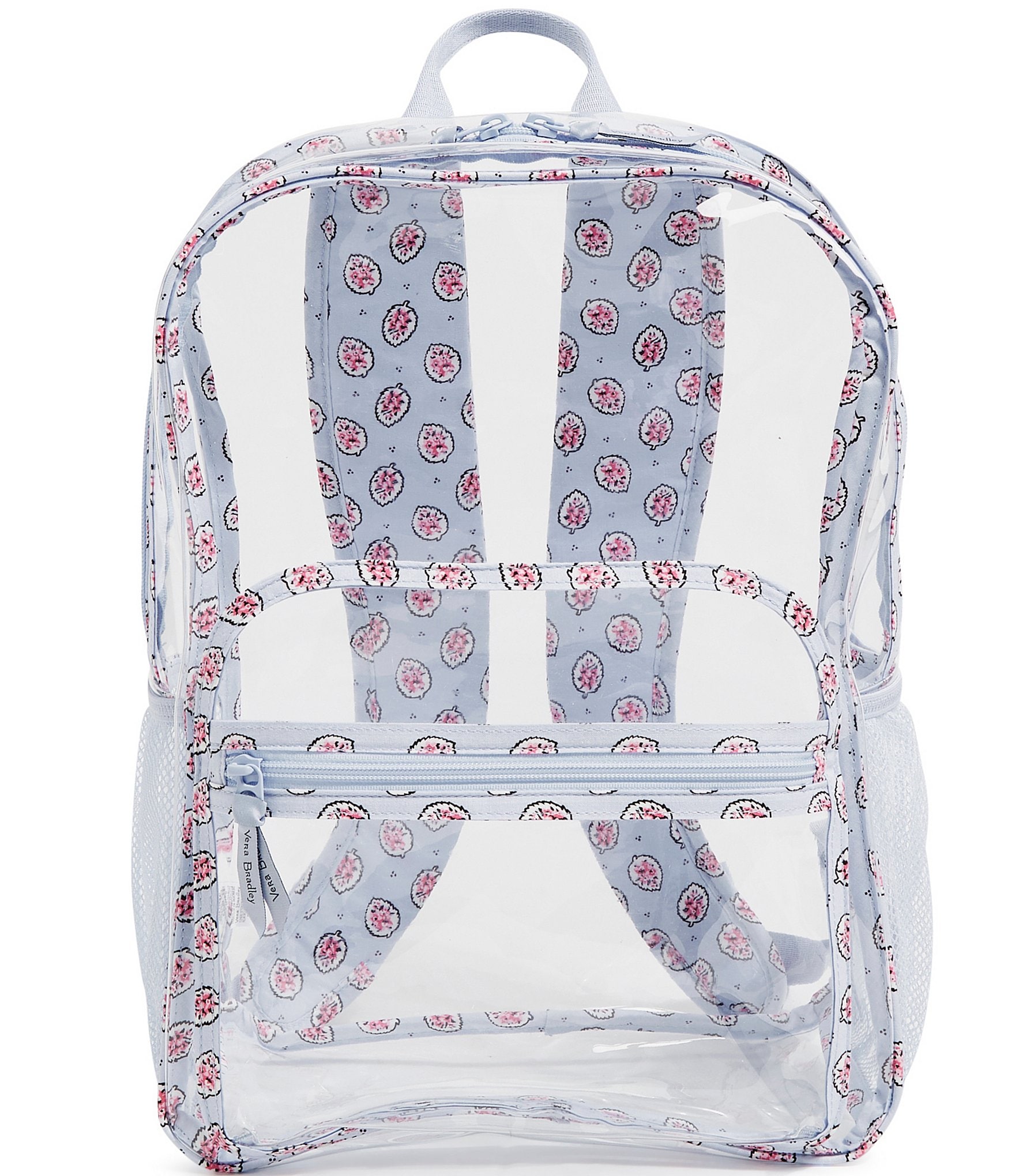 Vera Bradley Magnifique Leaf Clear Large Backpack