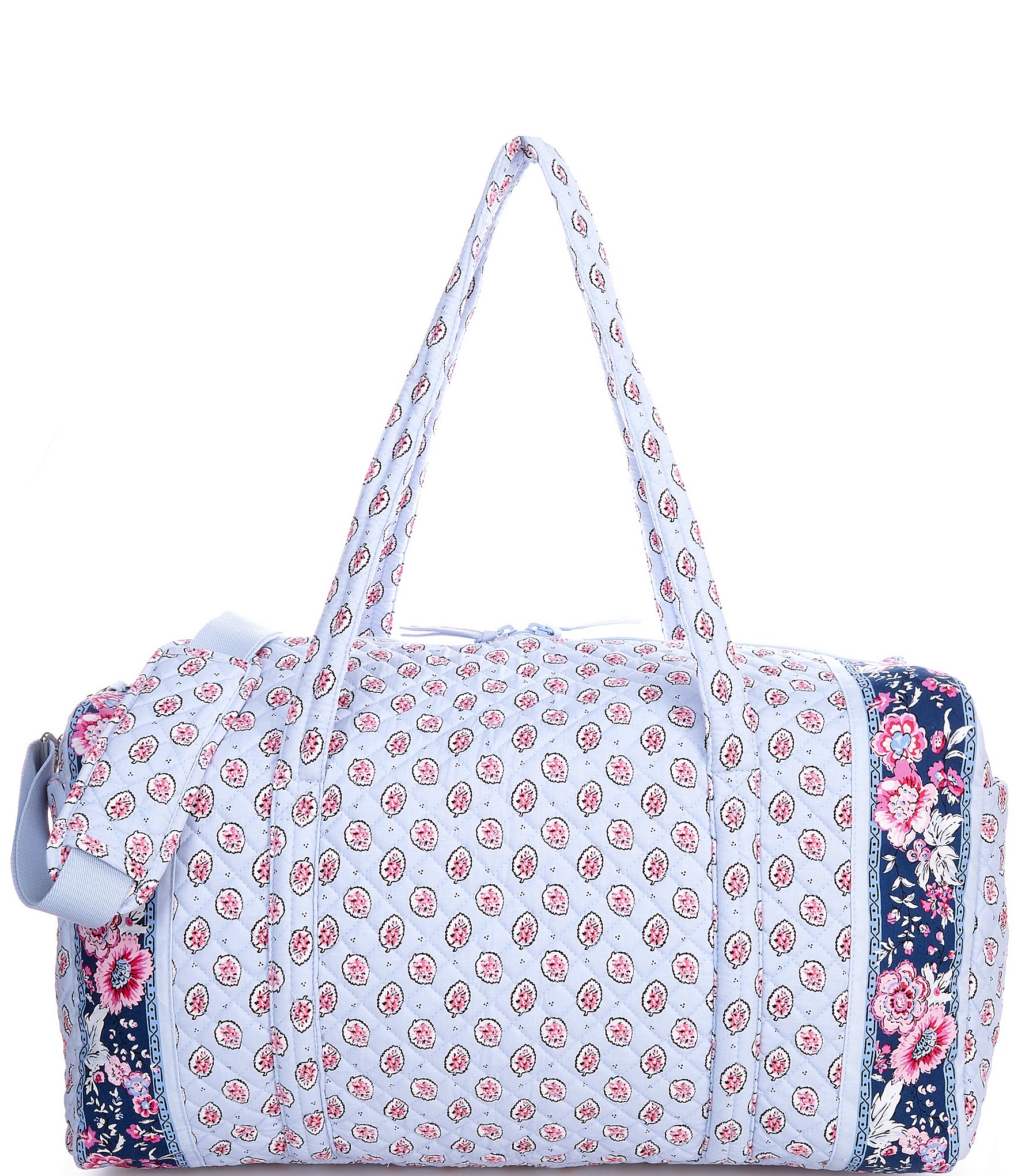 Vera Bradley Magnifique Leaf Quilted Cotton Large Travel Duffle Bag