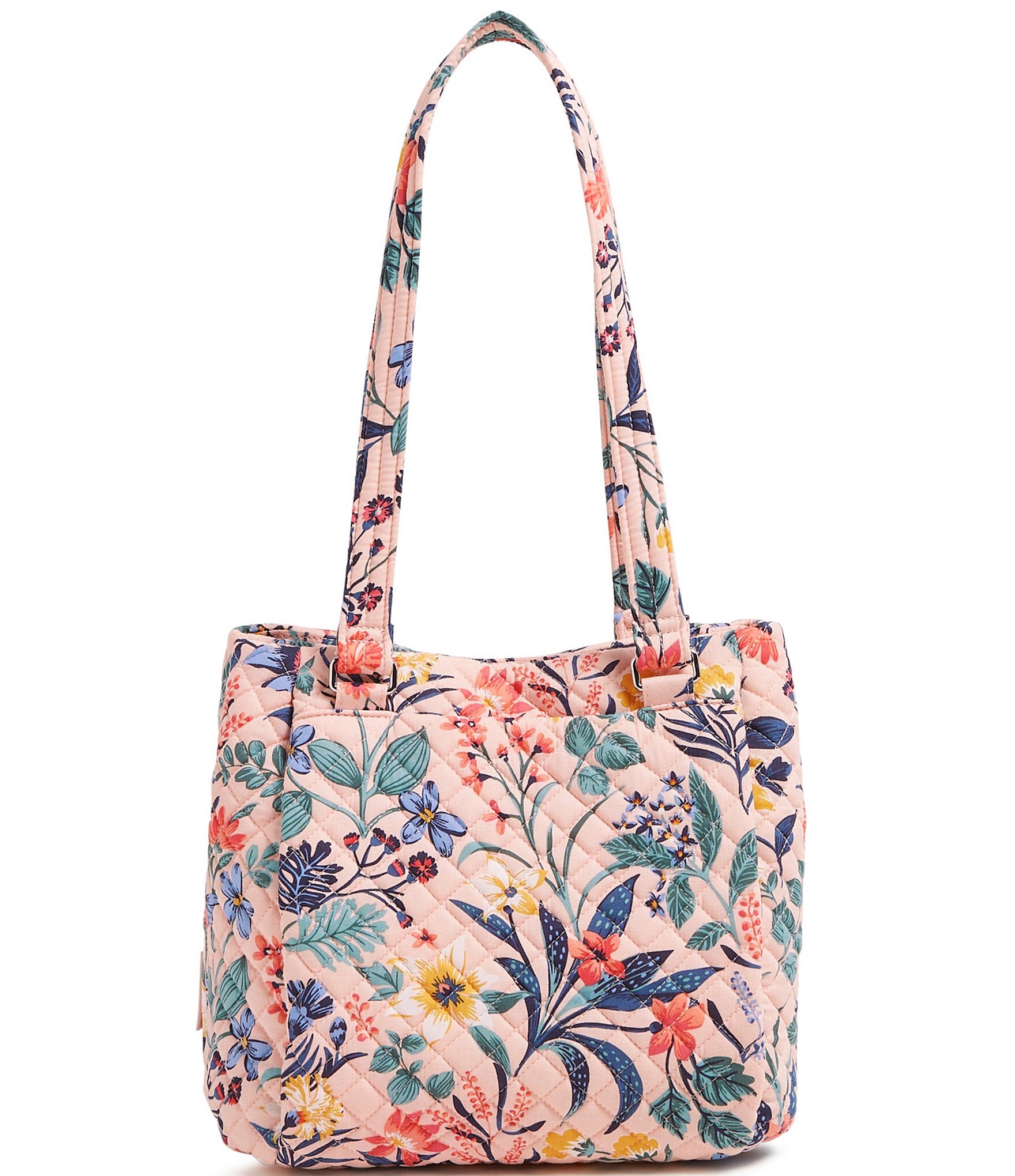 Vera Bradley Multi-Compartment Paradise Coral Shoulder Bag | Dillard's