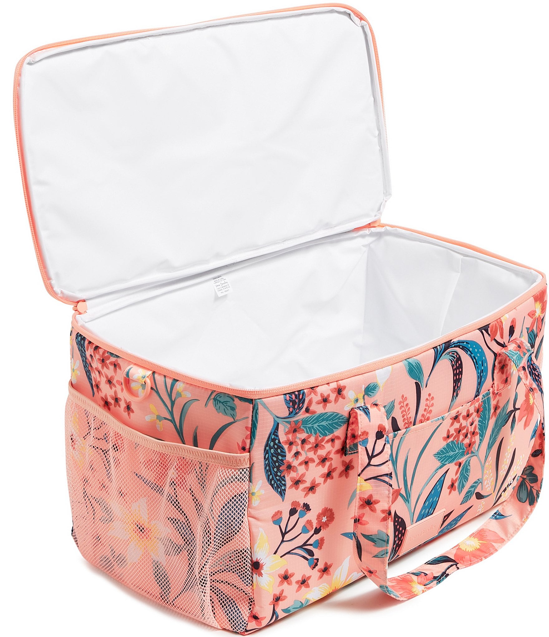 Vera Bradley Paradise Bright Coral Family Cooler