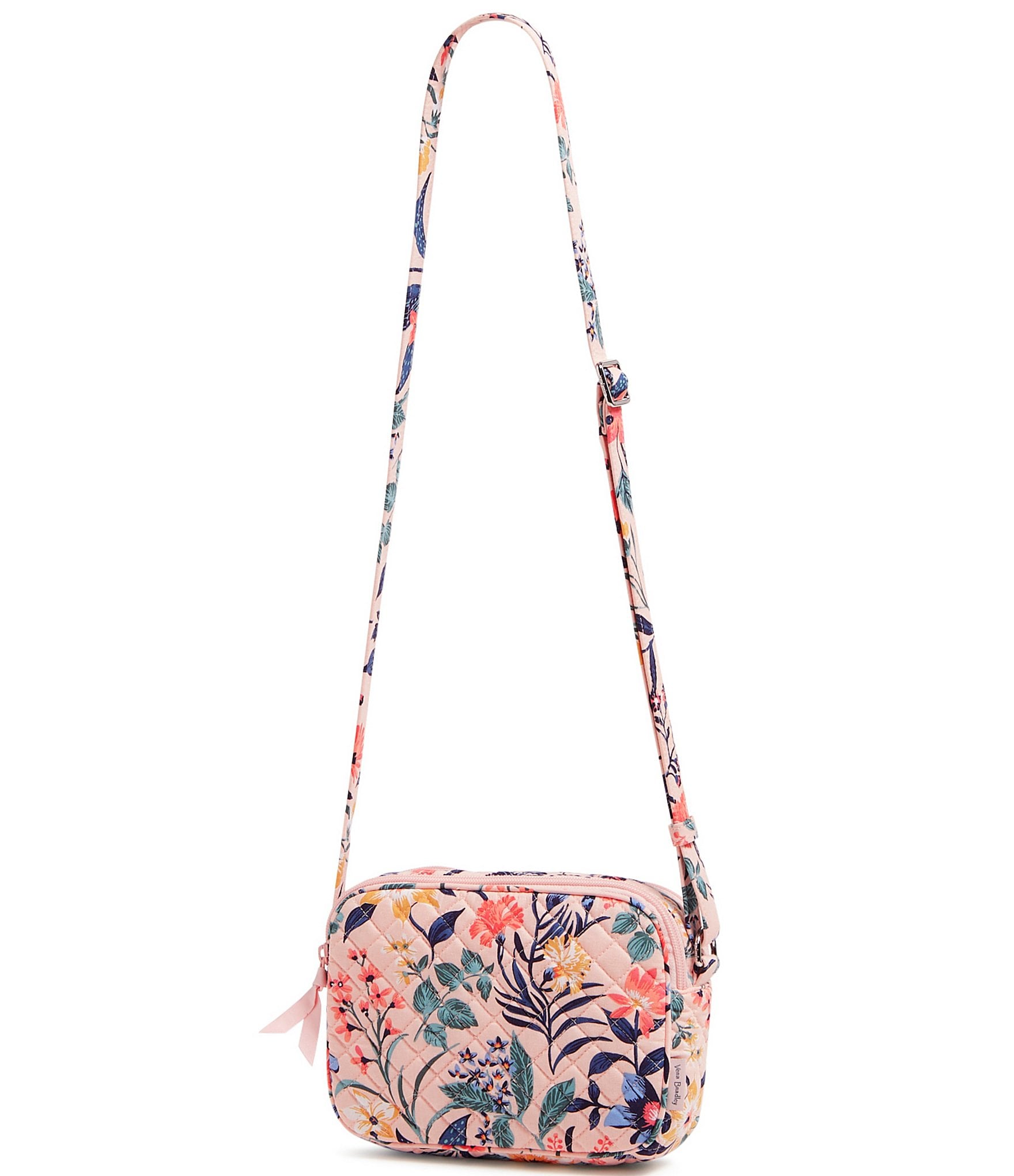 Vera Bradley Paradise Coral Evie Crossbody Bag