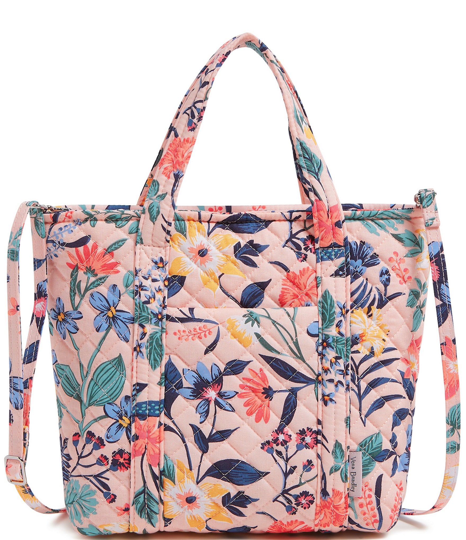 Vera Bradley Paradise Coral Mini Tote Bag