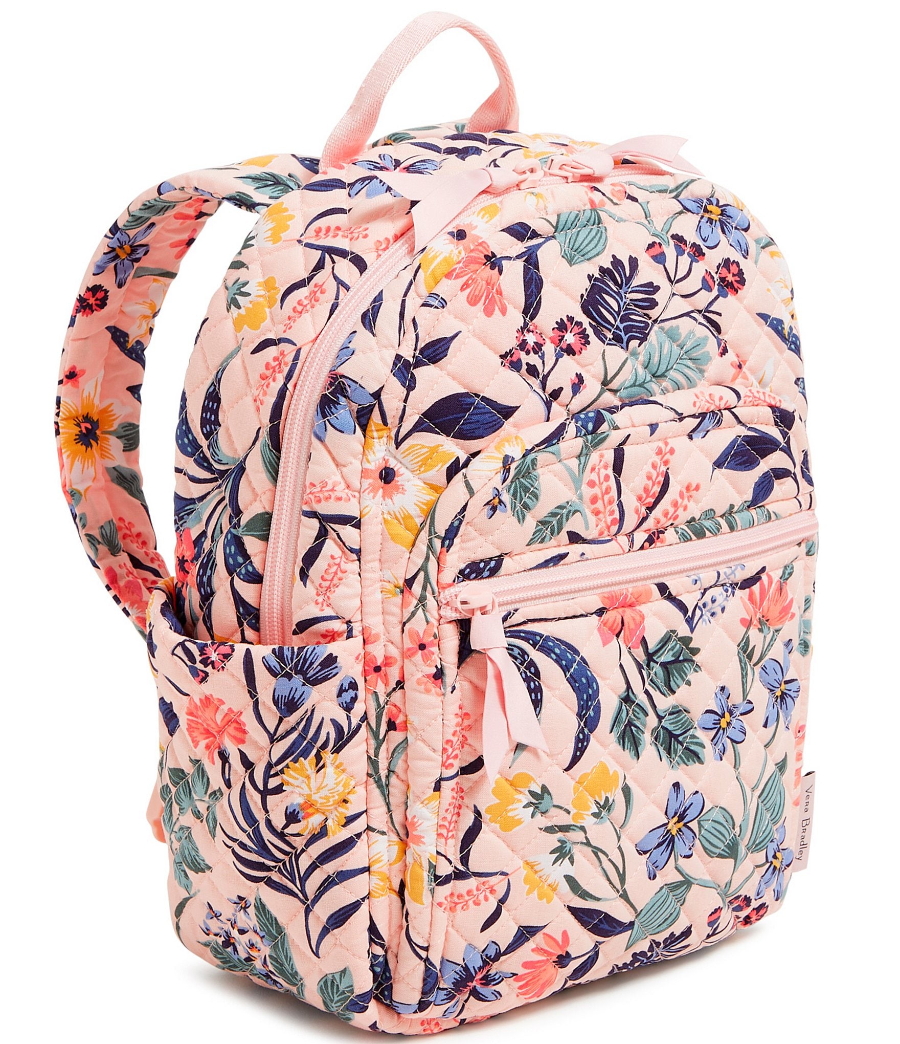 Vera Bradley Paradise Coral Small Backpack