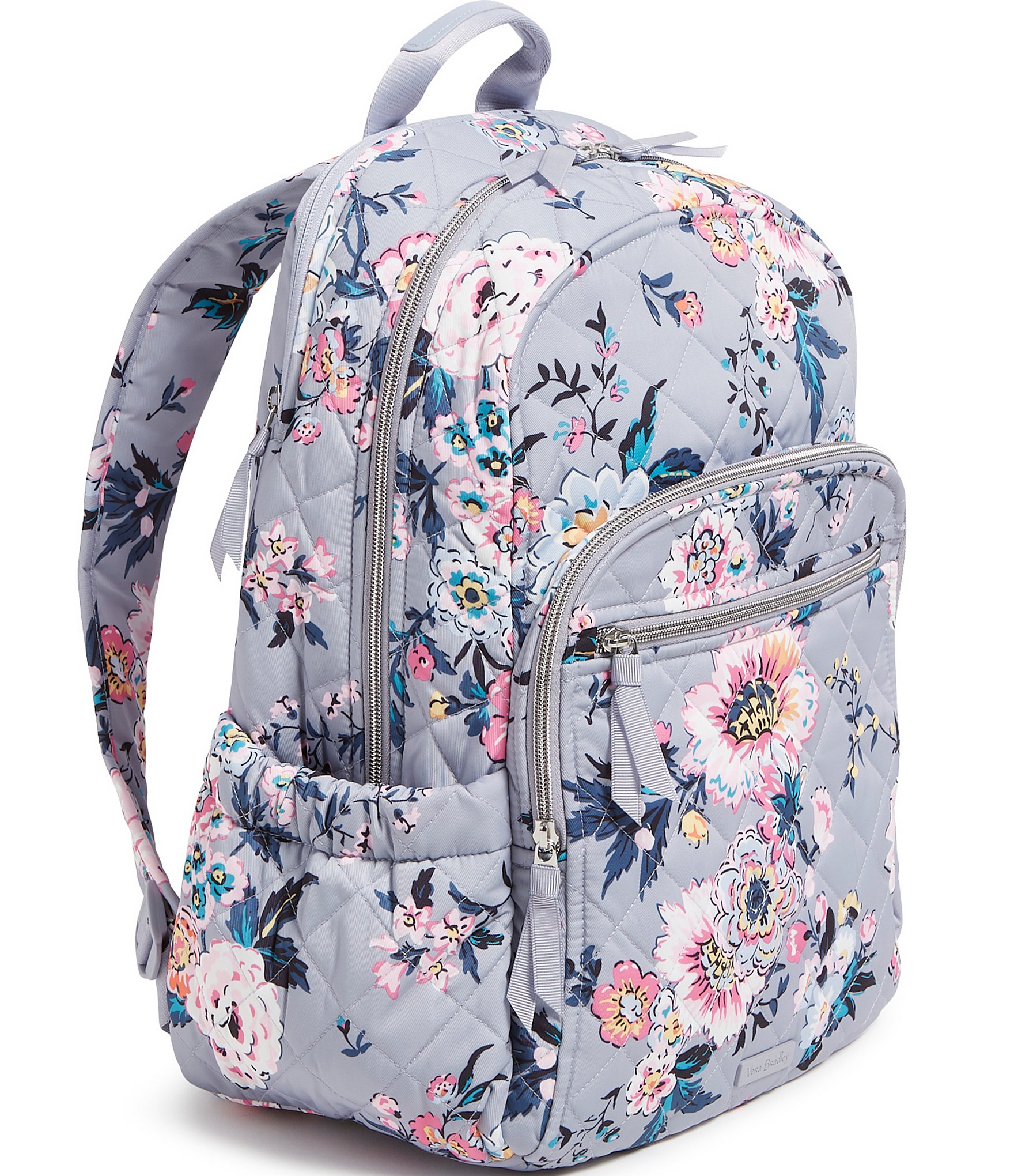 Vera Bradley Parisian Bouquet Performance Twill Collection Campus Backpack