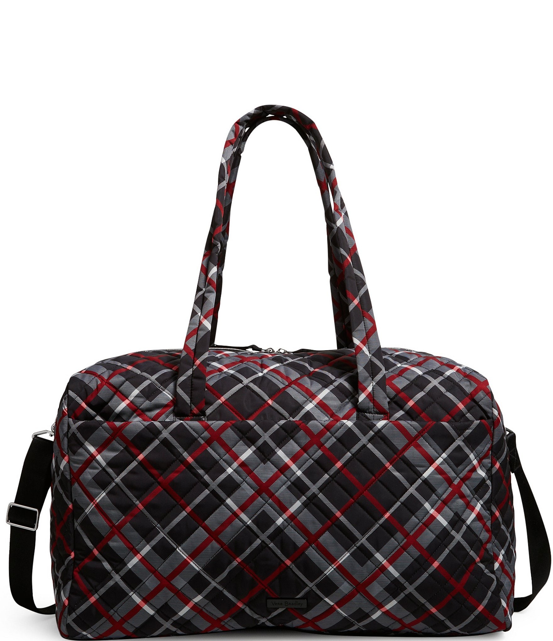 Vera Bradley Plaid Large Travel Duffle Bag | Dillard's