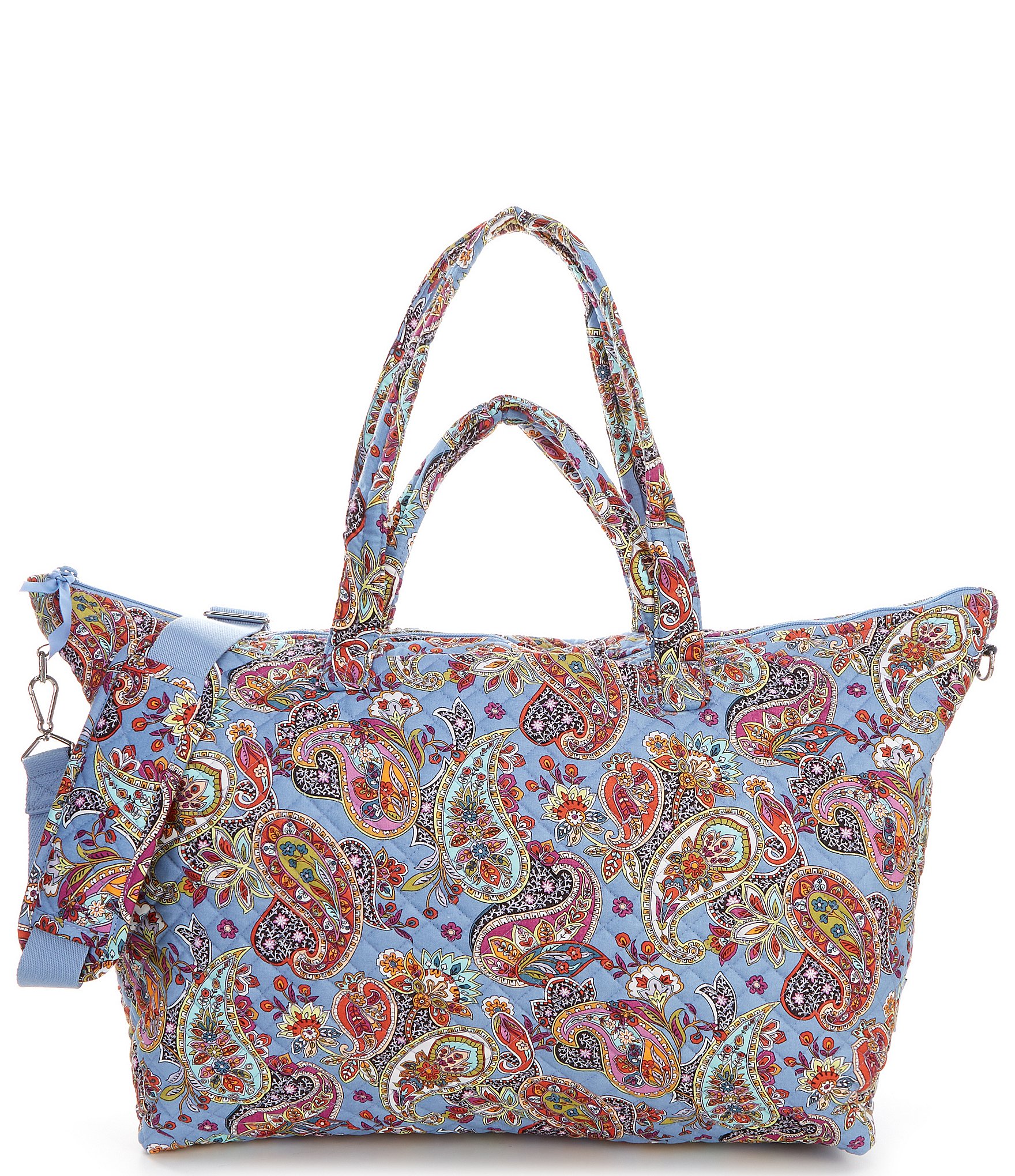 Triforce Savoir Collection Quilted with Floral Strap Travel Beauty