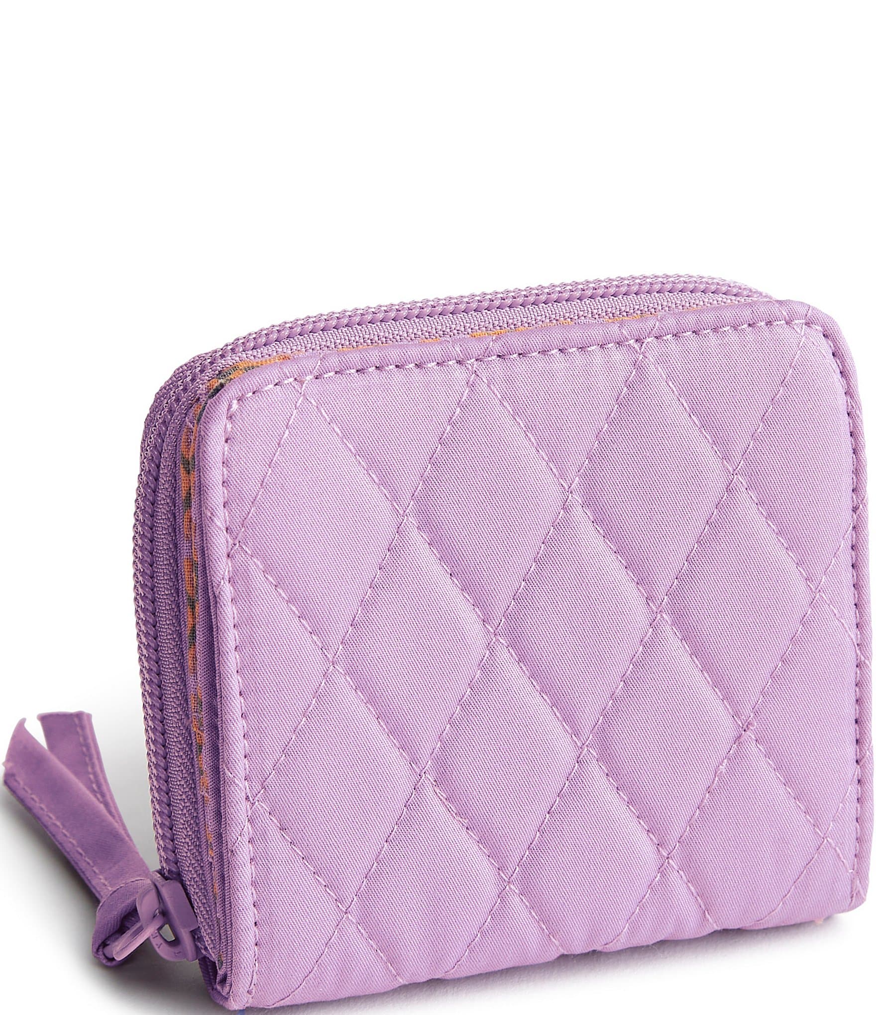 Vera Bradley Purple Rhapsody Small Zip Around Wallet