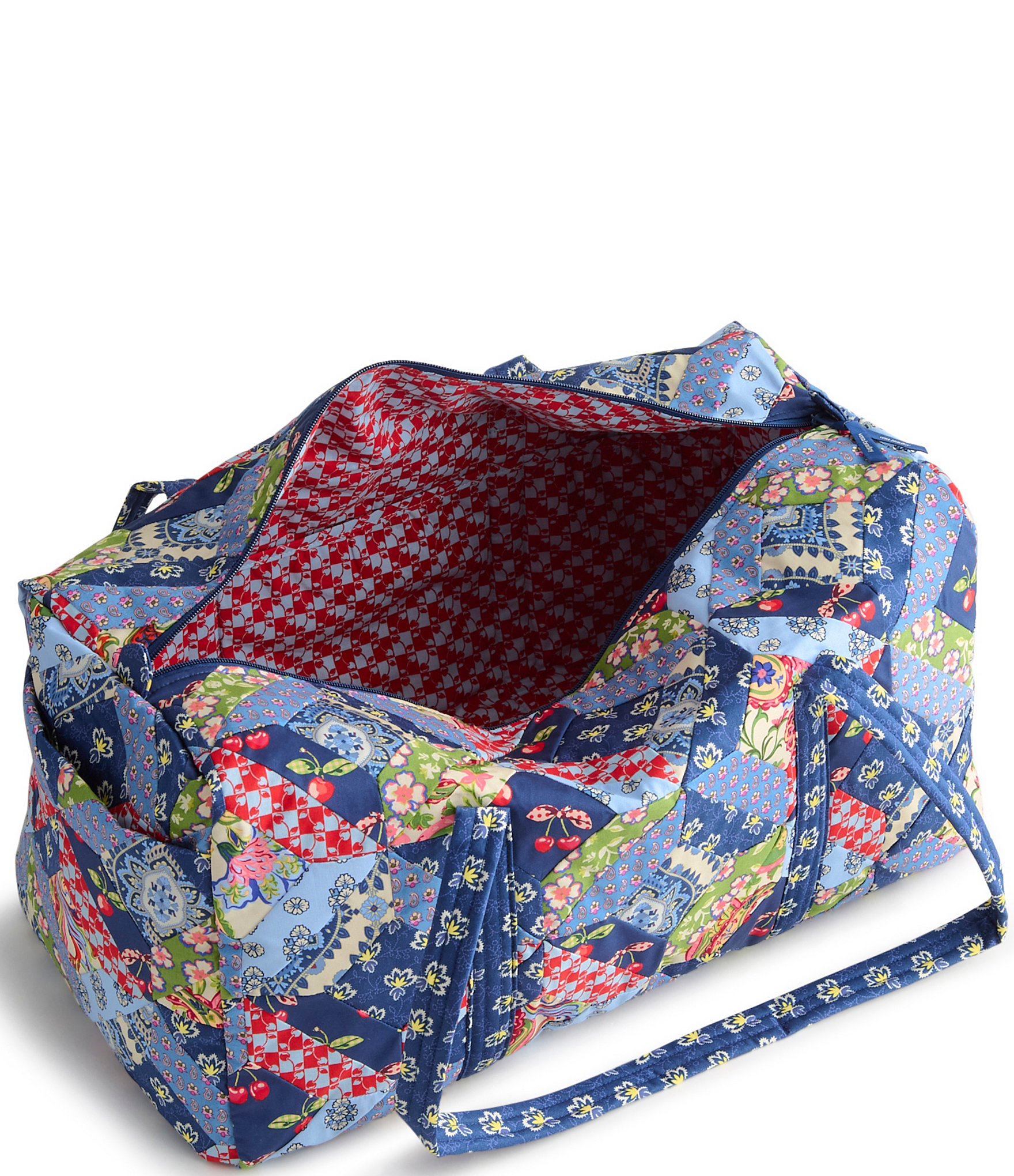 Vera Bradley Trellis Patchwork Large Original Duffel Bag