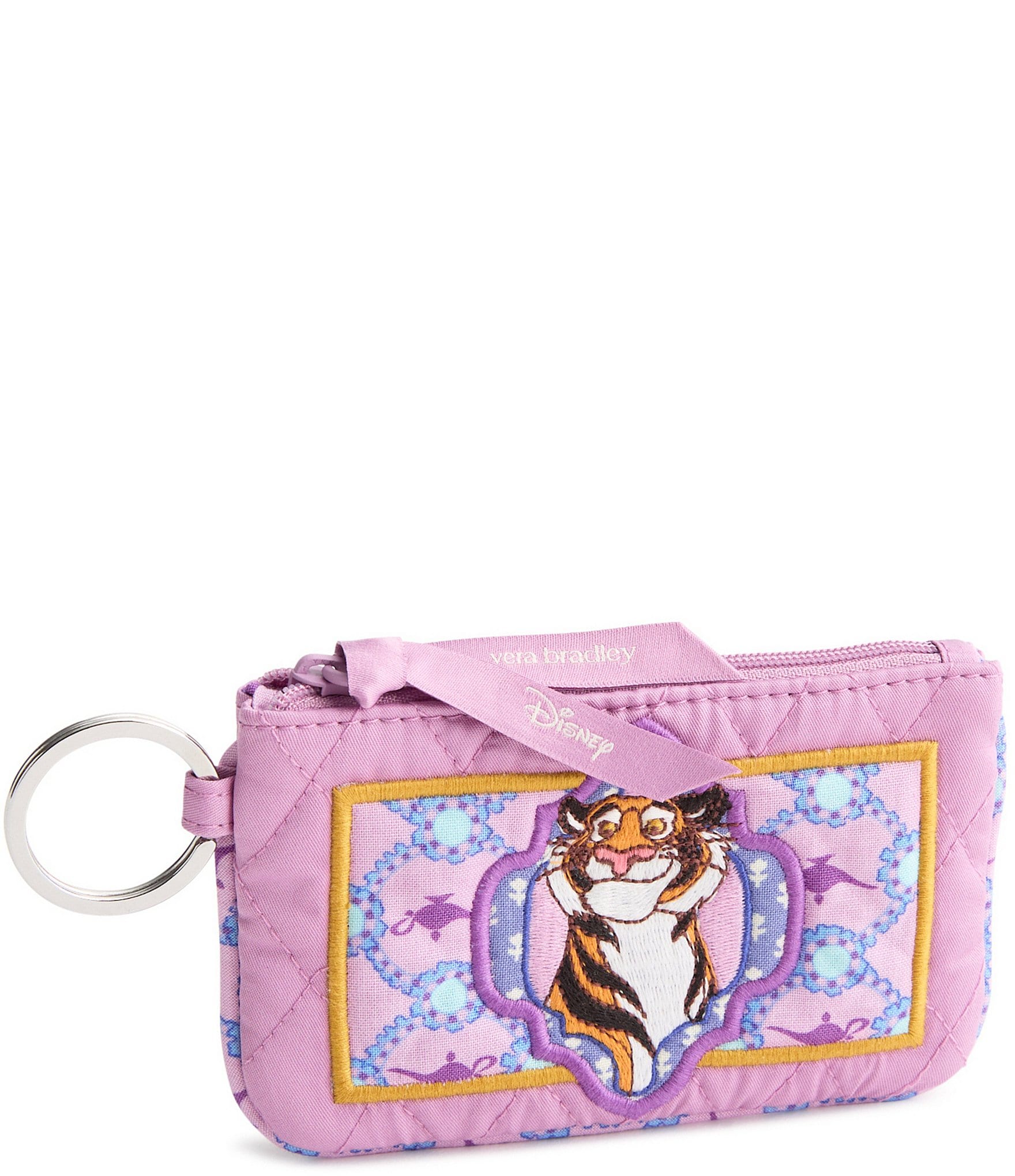Vera Bradley x Disney Princesses Jasmine Medallion Zip ID Case