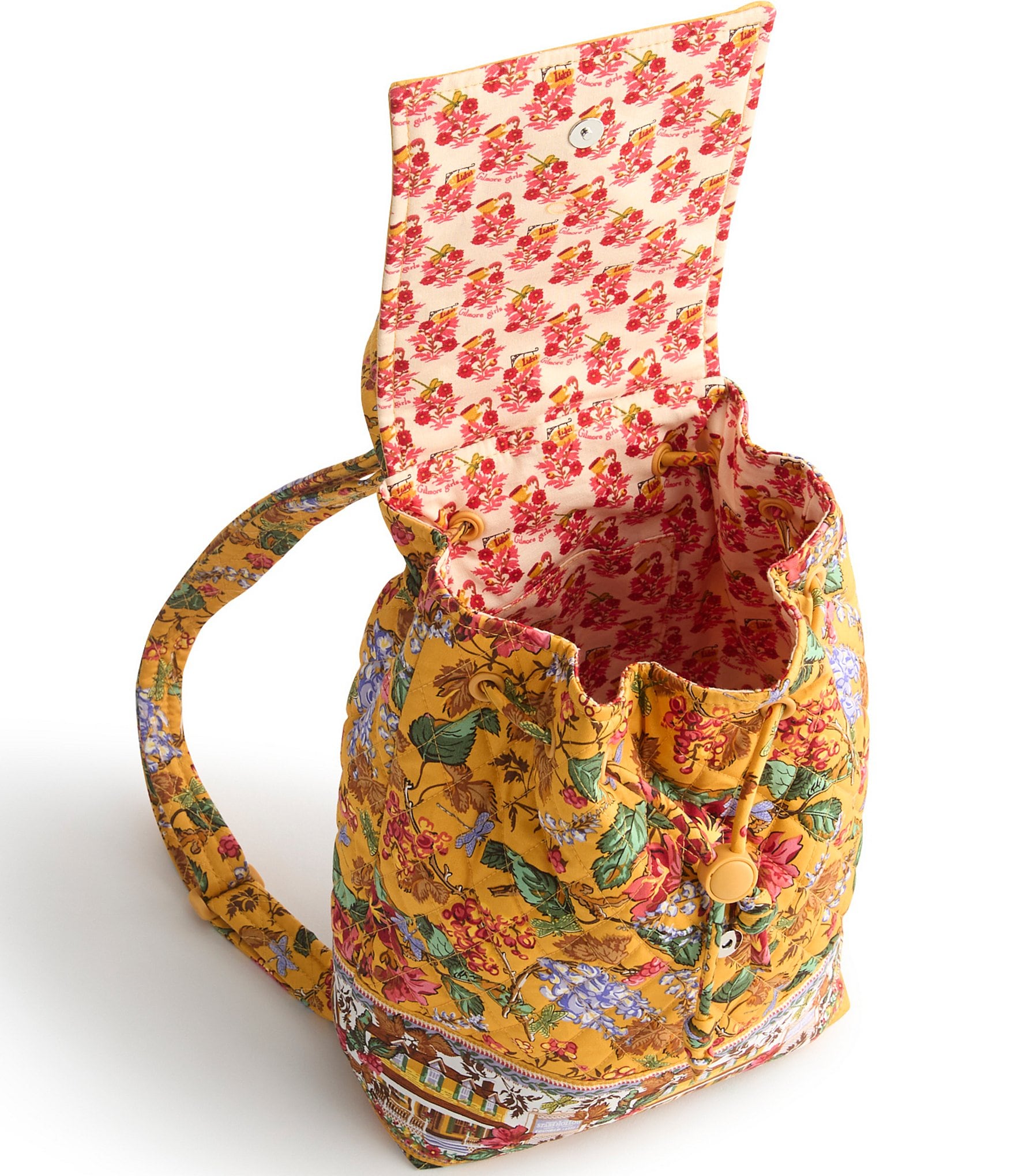 Vera Bradley x Gilmore Girls Original Drawstring Backpack