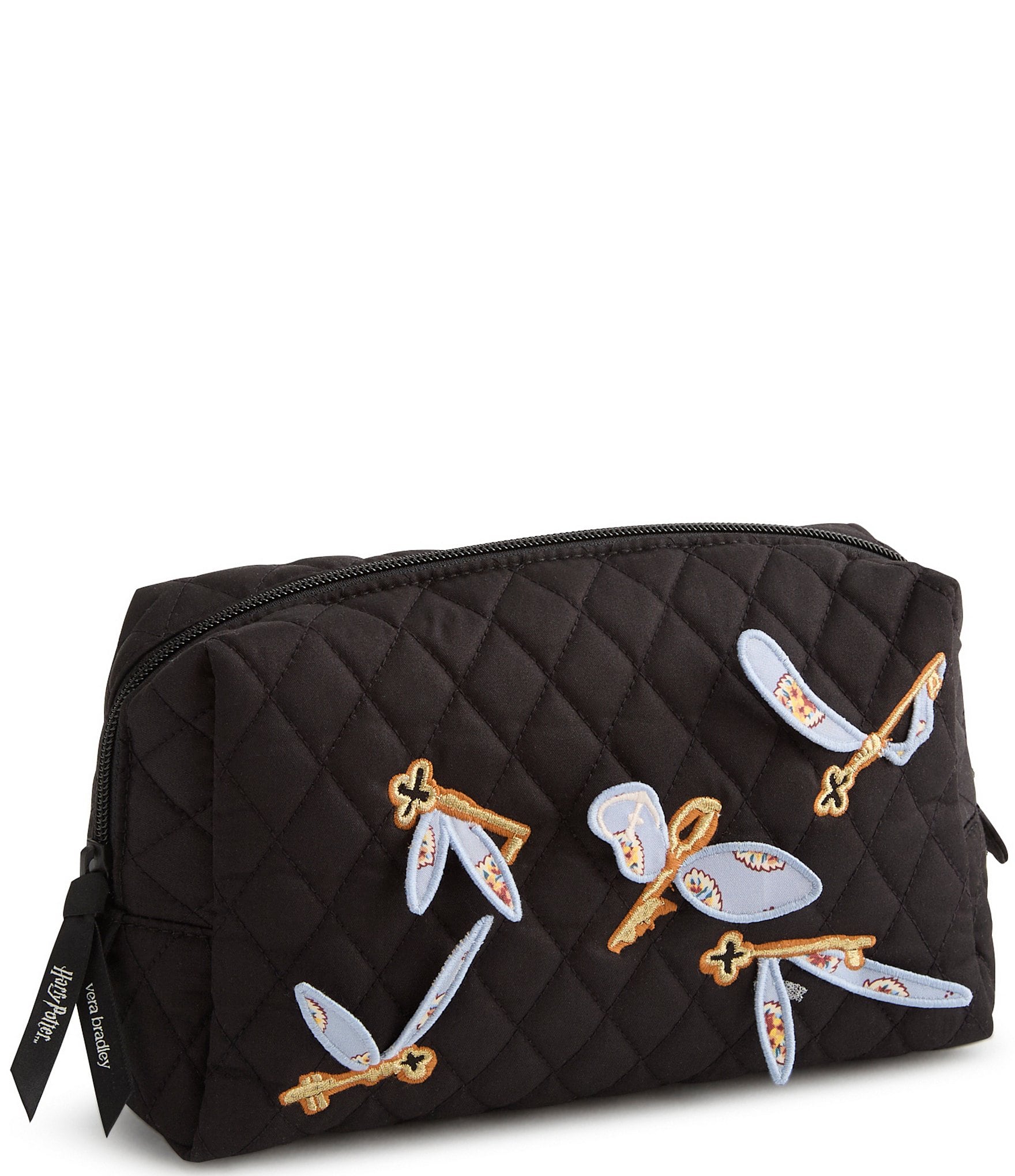 Vera Bradley x Harry Potter Flying Keys Medium Cosmetic Bag