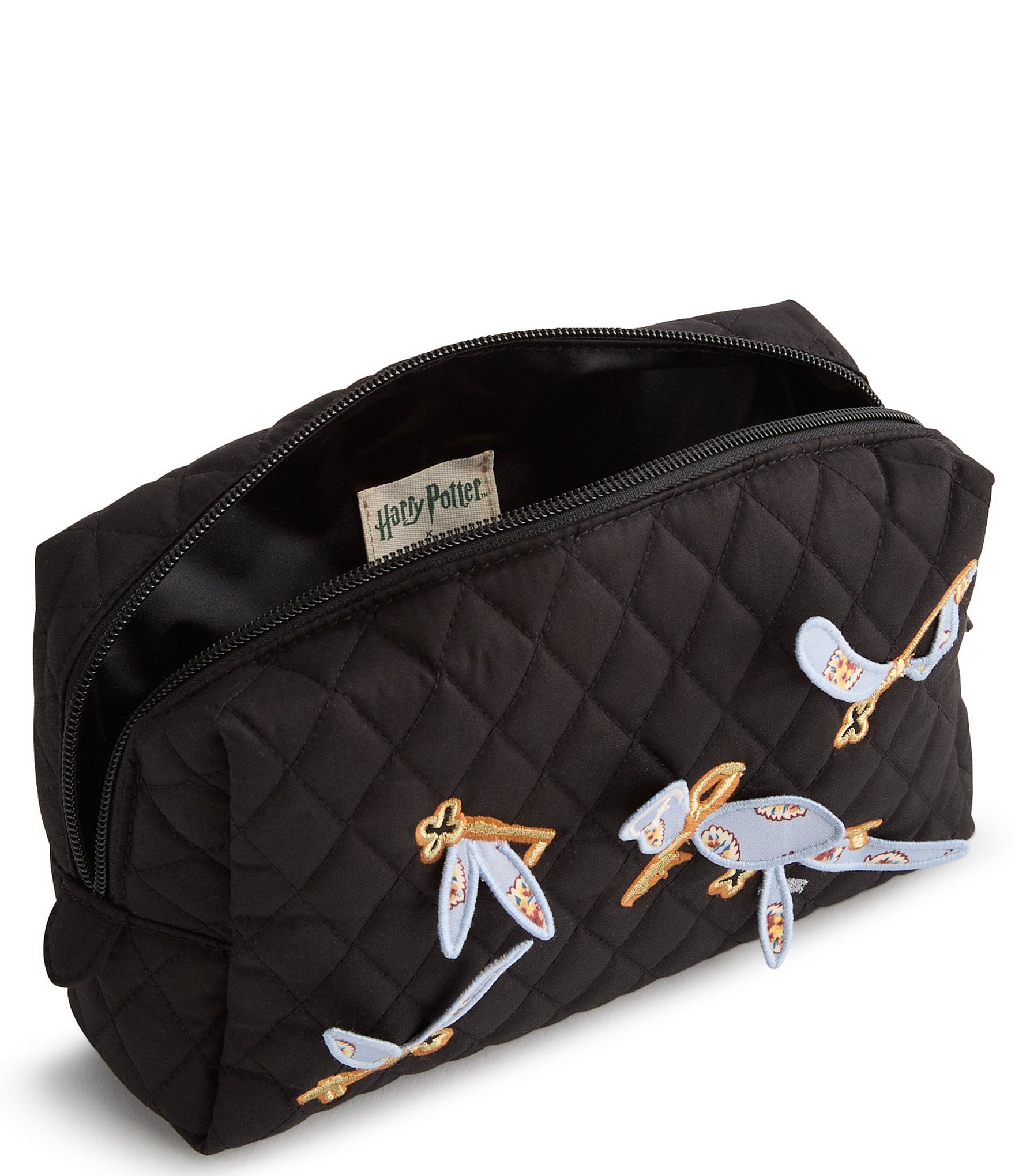 Vera Bradley x Harry Potter Flying Keys Medium Cosmetic Bag