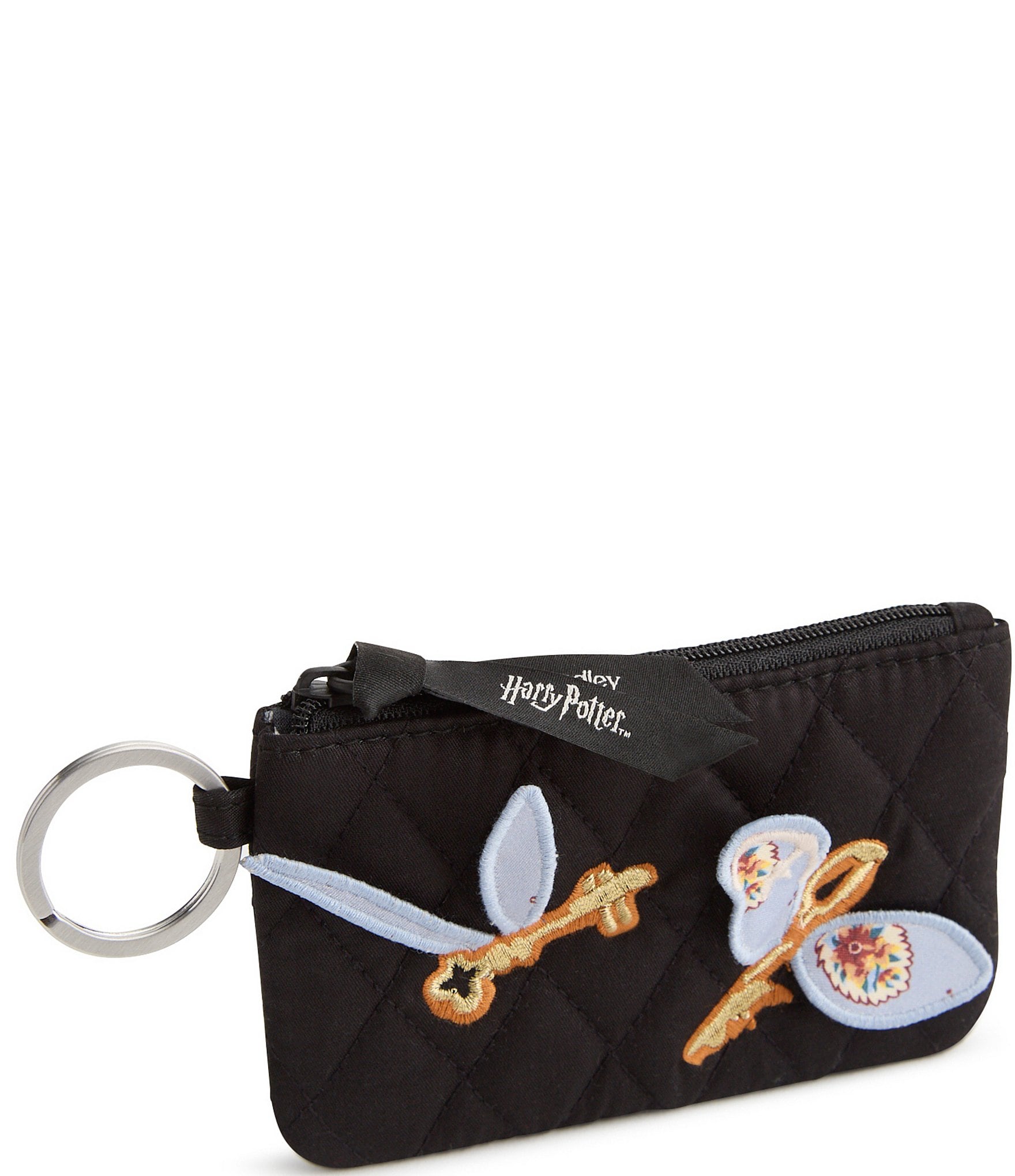 Vera Bradley x Harry Potter Flying Keys Zip ID Case