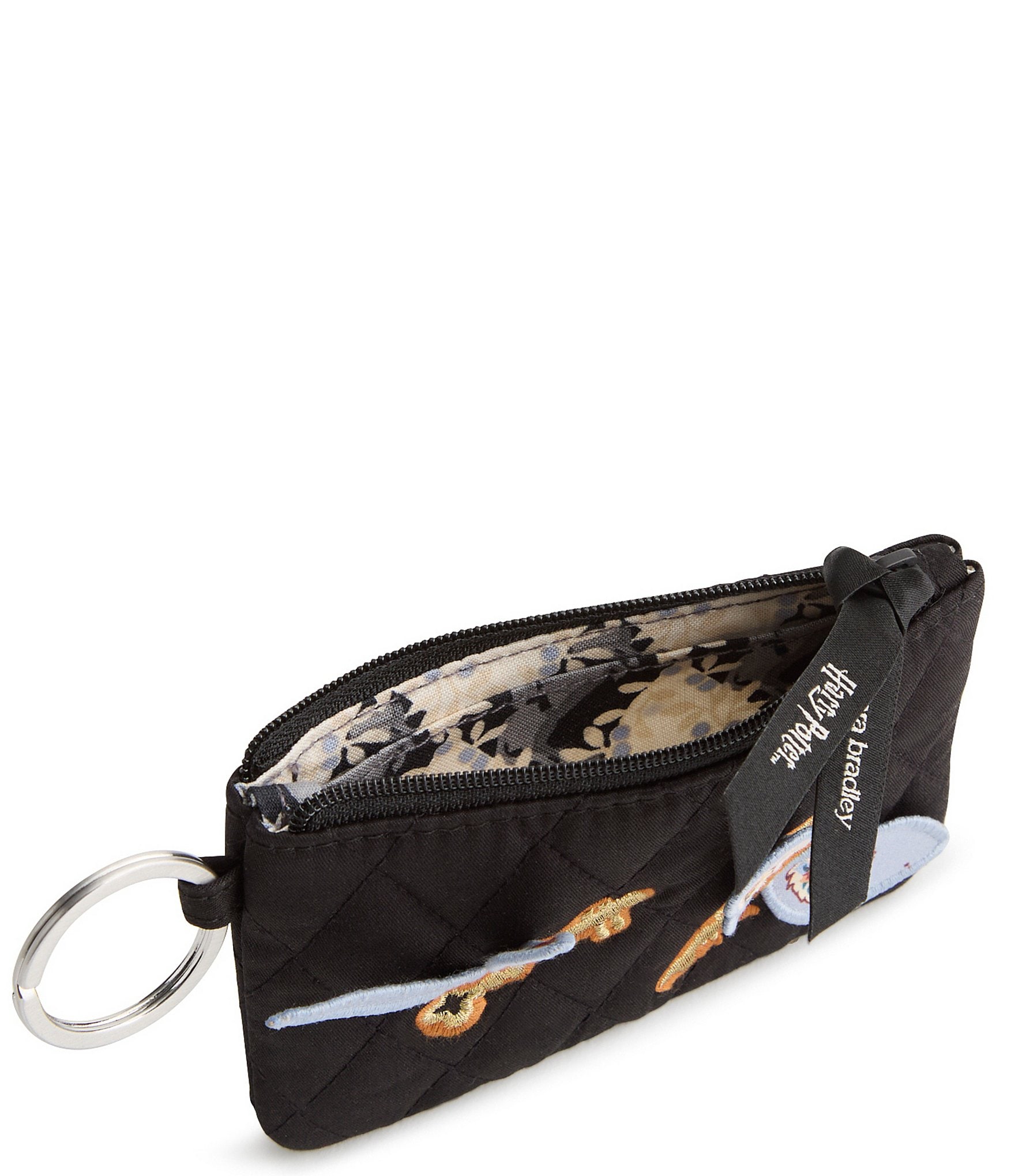 Vera Bradley x Harry Potter Flying Keys Zip ID Case
