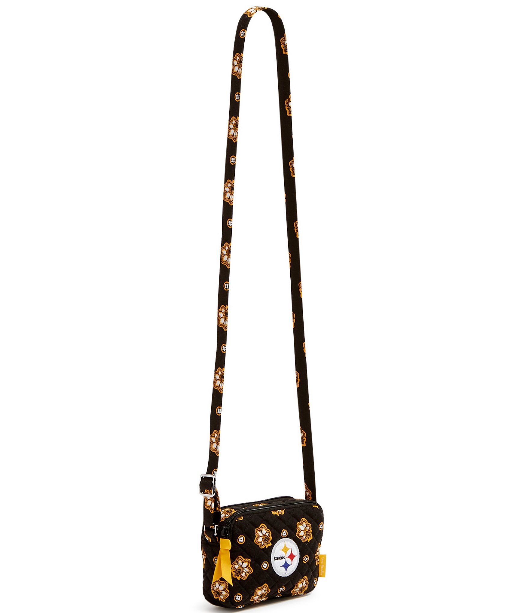 Vera Bradley x NFL Pittsburgh Steelers Crossbody Bag