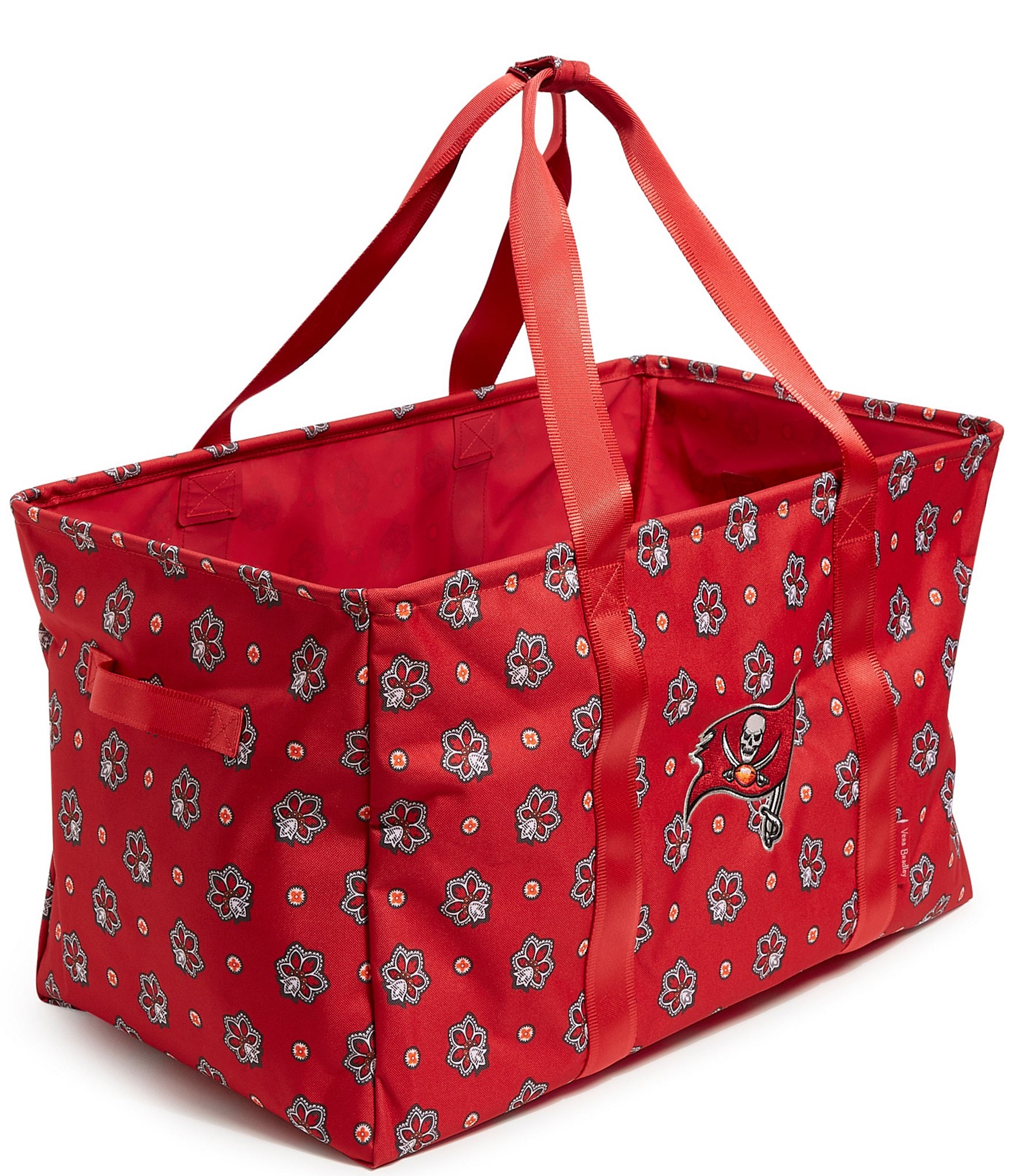 Vera Bradley Puccini Brown Red Floral Messenger Bag Crossbody Diaper Travel  Tote