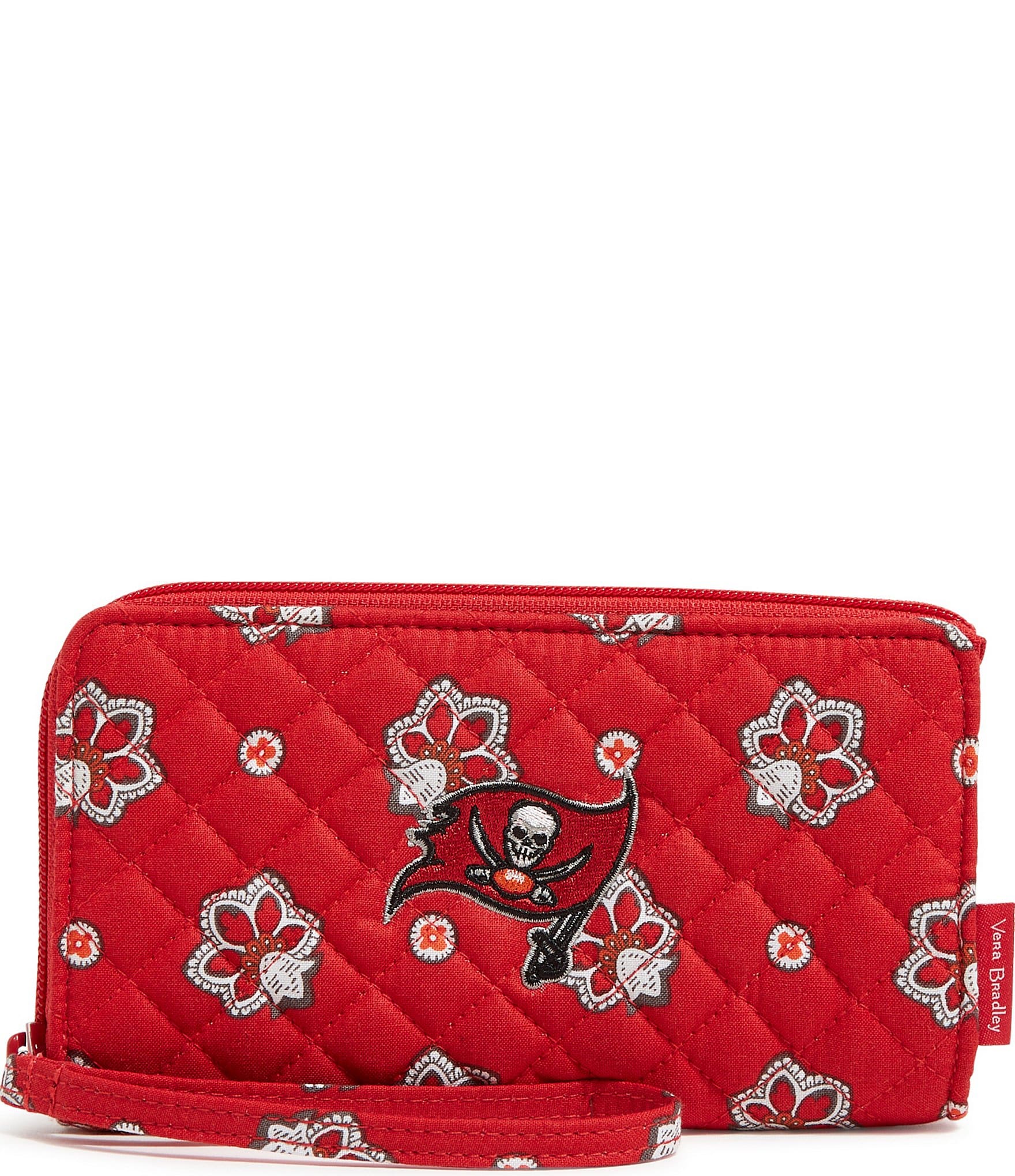 Vera Bradley x NFL Tampa Bay Buccaneers Wristlet