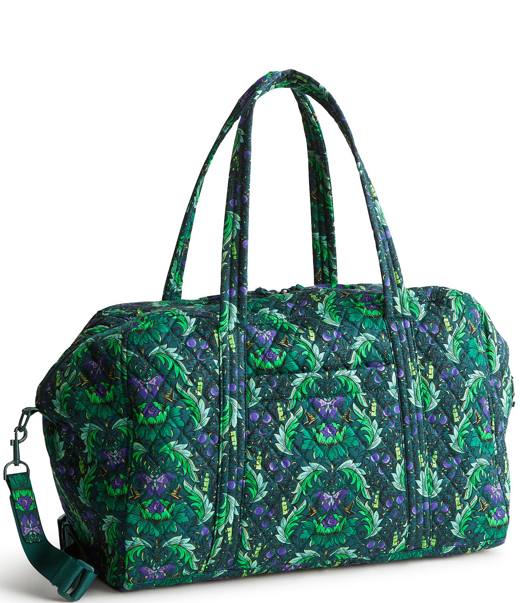 Vera Bradley Weekender Travel sold Bag, Large Travel Duffel Bag, Size OS, Green