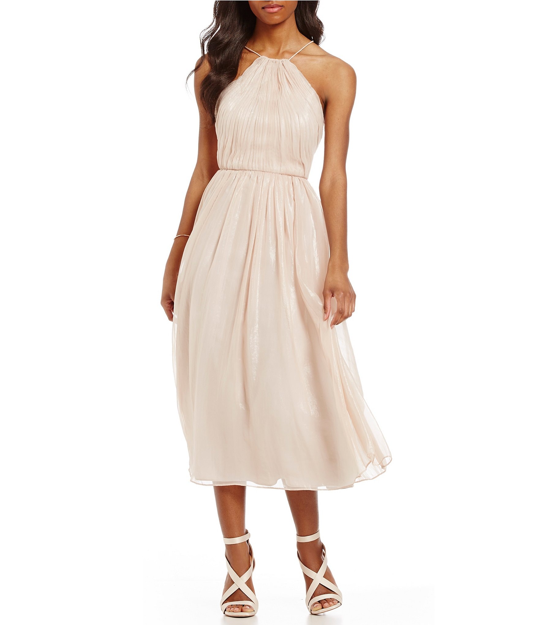 vera wang high neck halter
