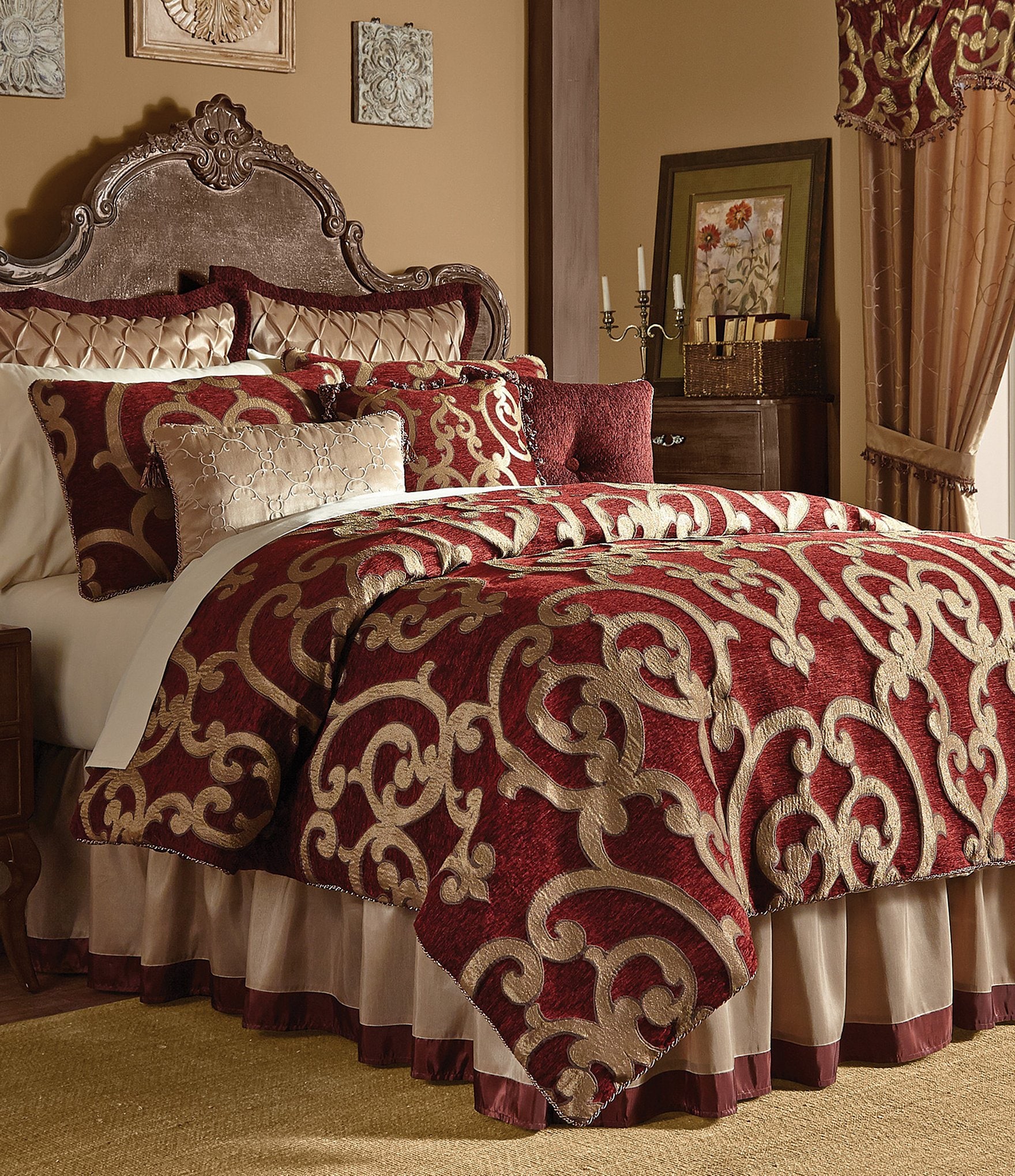 Gray And Gold Comforter Set : Hiend Accents Piedmont Paisley Comforter ...