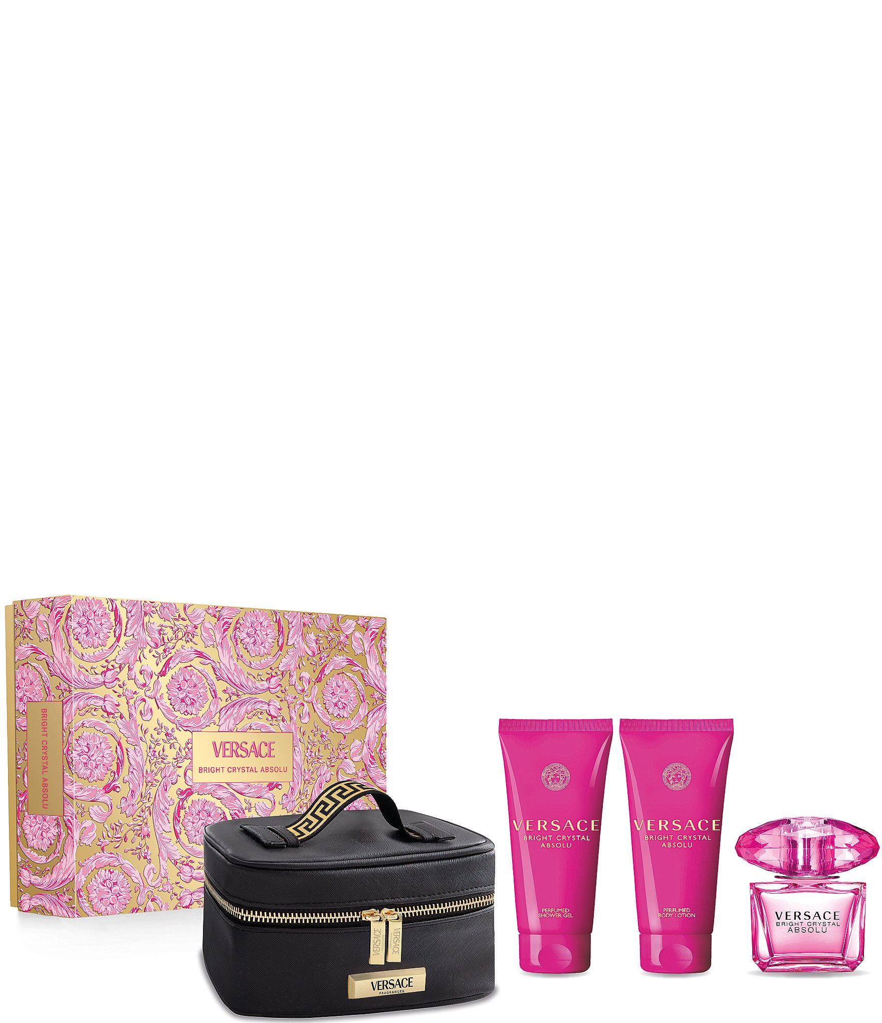 Versace bright crystal absolu orders 4pc giftset