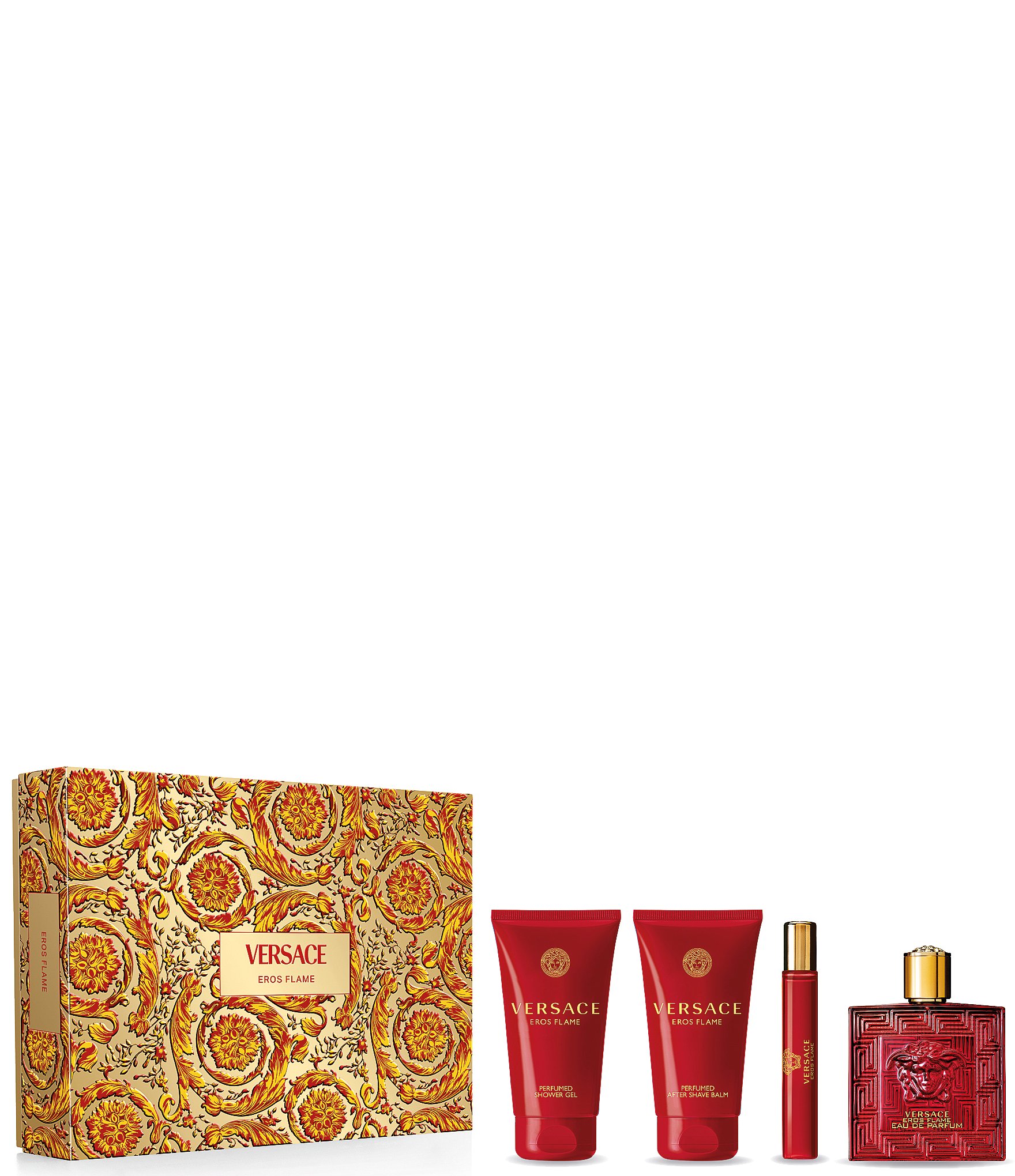 Versace Eros Flame Eau de Parfum Gift Set 4 Piece