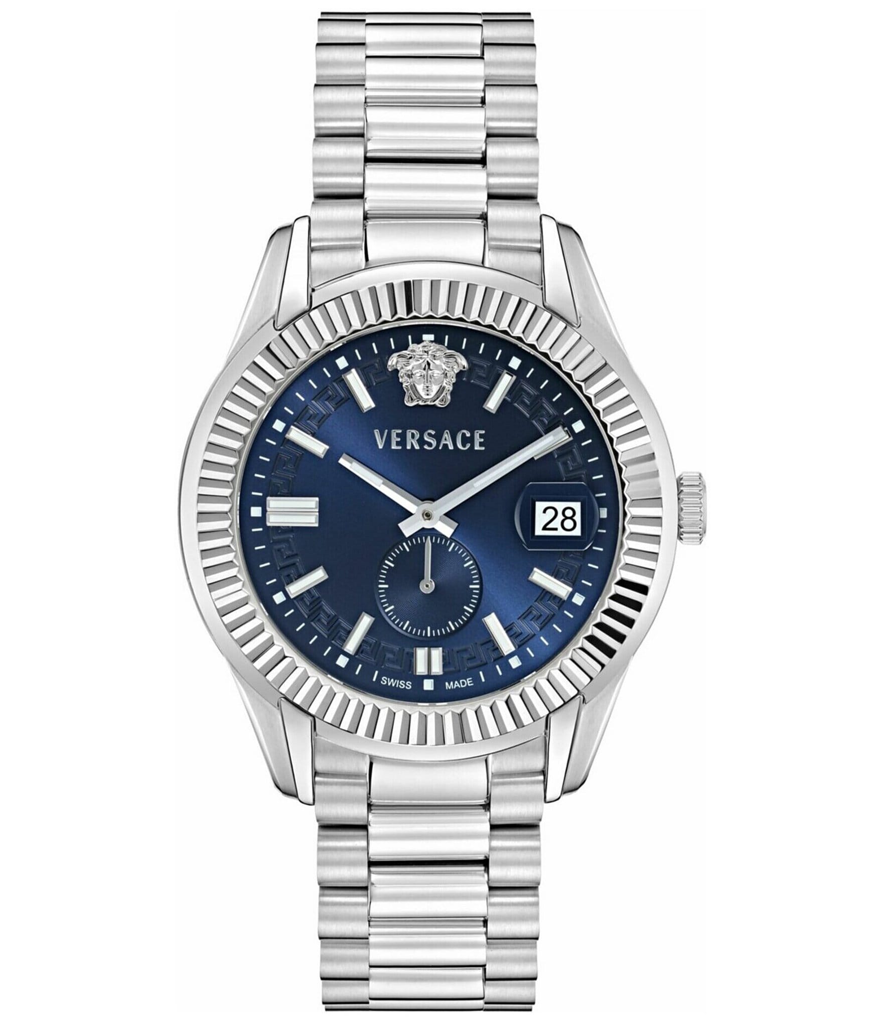 Versace Men's Apodis Quartz Analog Stainless Steel Bracelet Watch