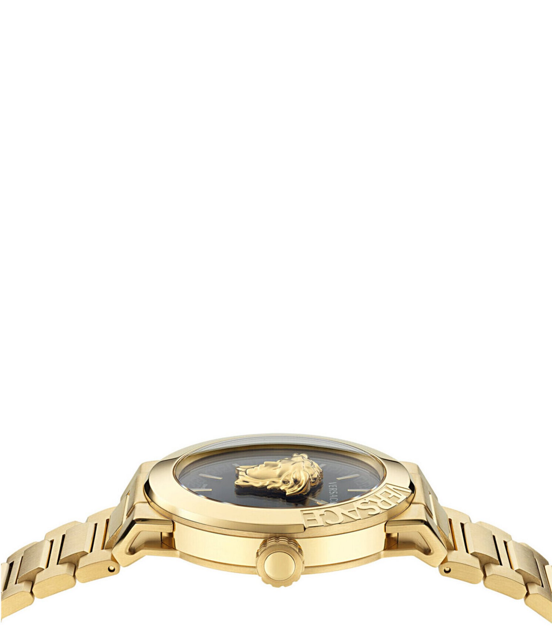 Versace Men's Medusa Infinite Quartz Analog Gold Stainless Steel Bracelet Watch