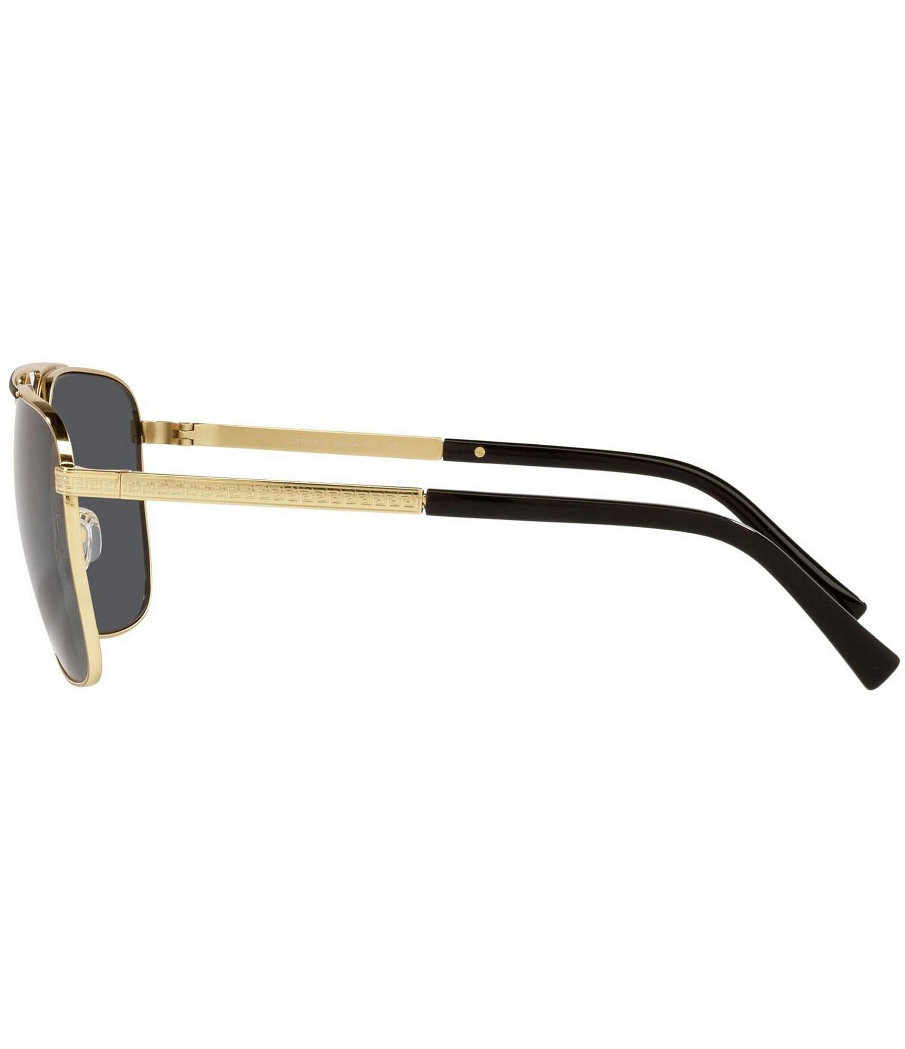 Versace Men's' Ve2238 61mm Rectangular Sunglasses