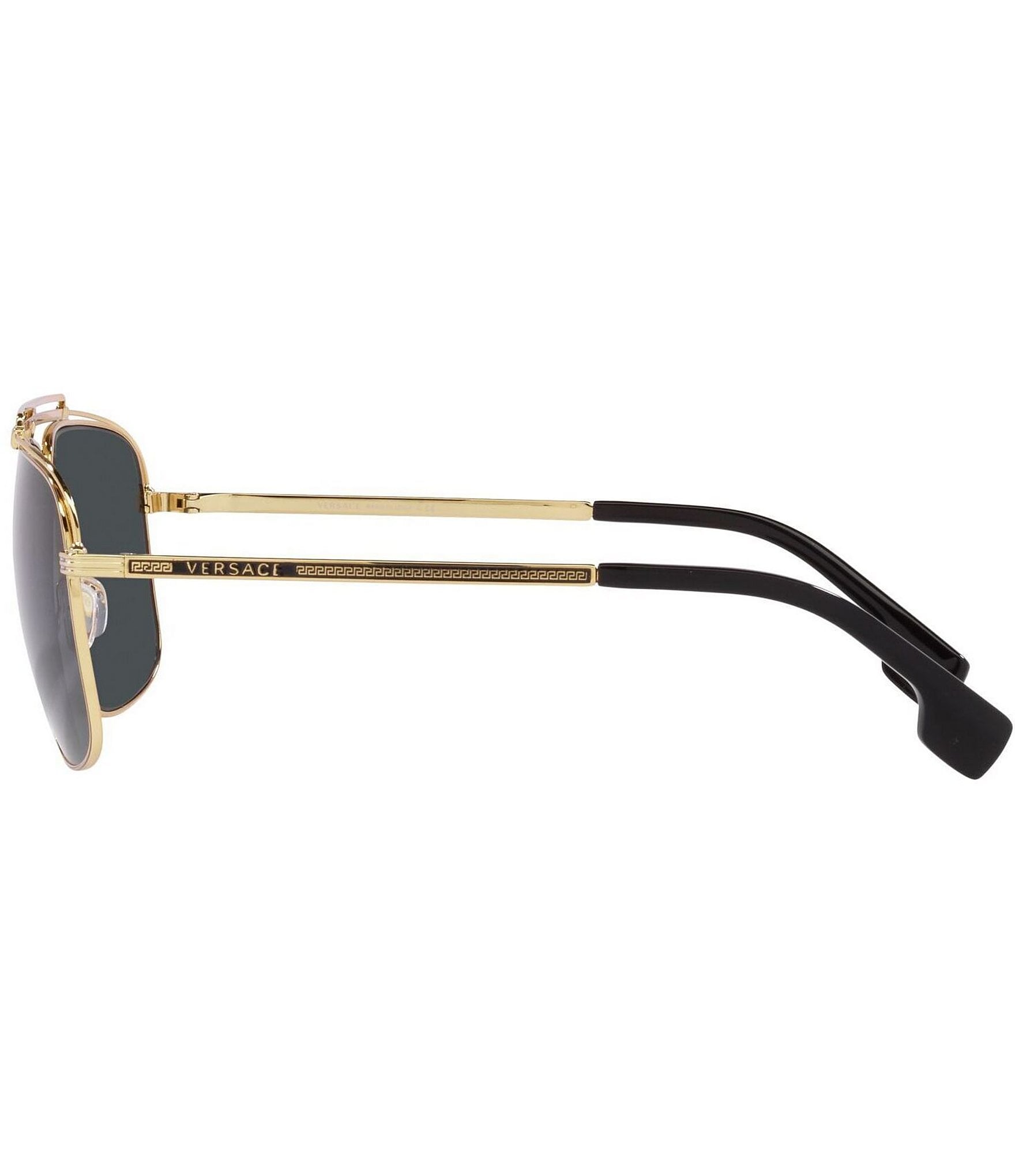 Versace Men's Ve2242 61mm Rectangle Sunglasses